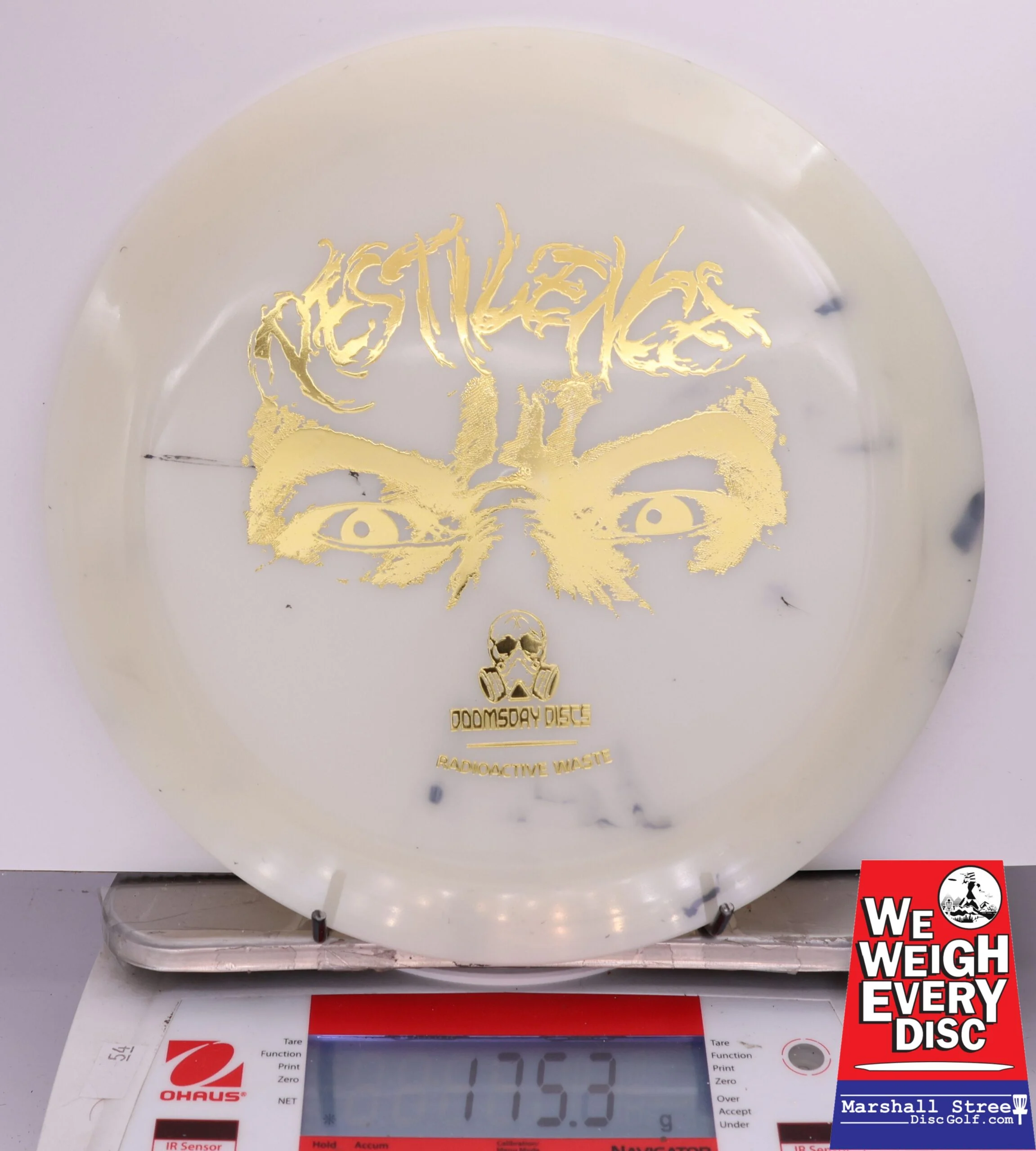 434111 Radioactive Waste Glow Pestilence - #417 WhiteBlack, 175