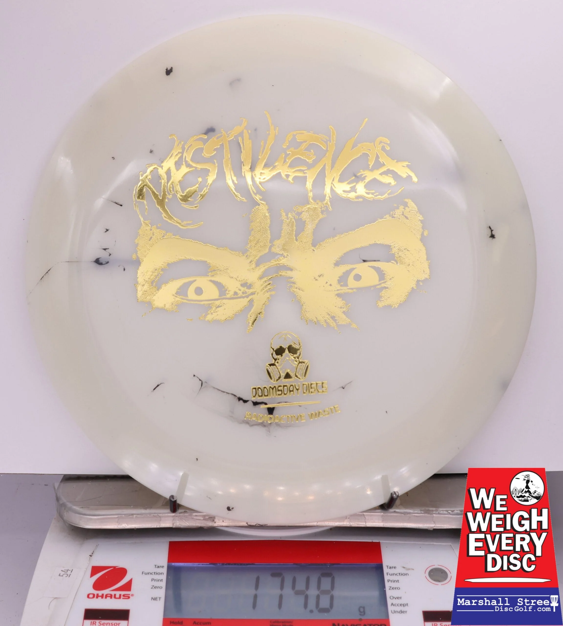 434112 Radioactive Waste Glow Pestilence - #418 WhiteBlack, 175