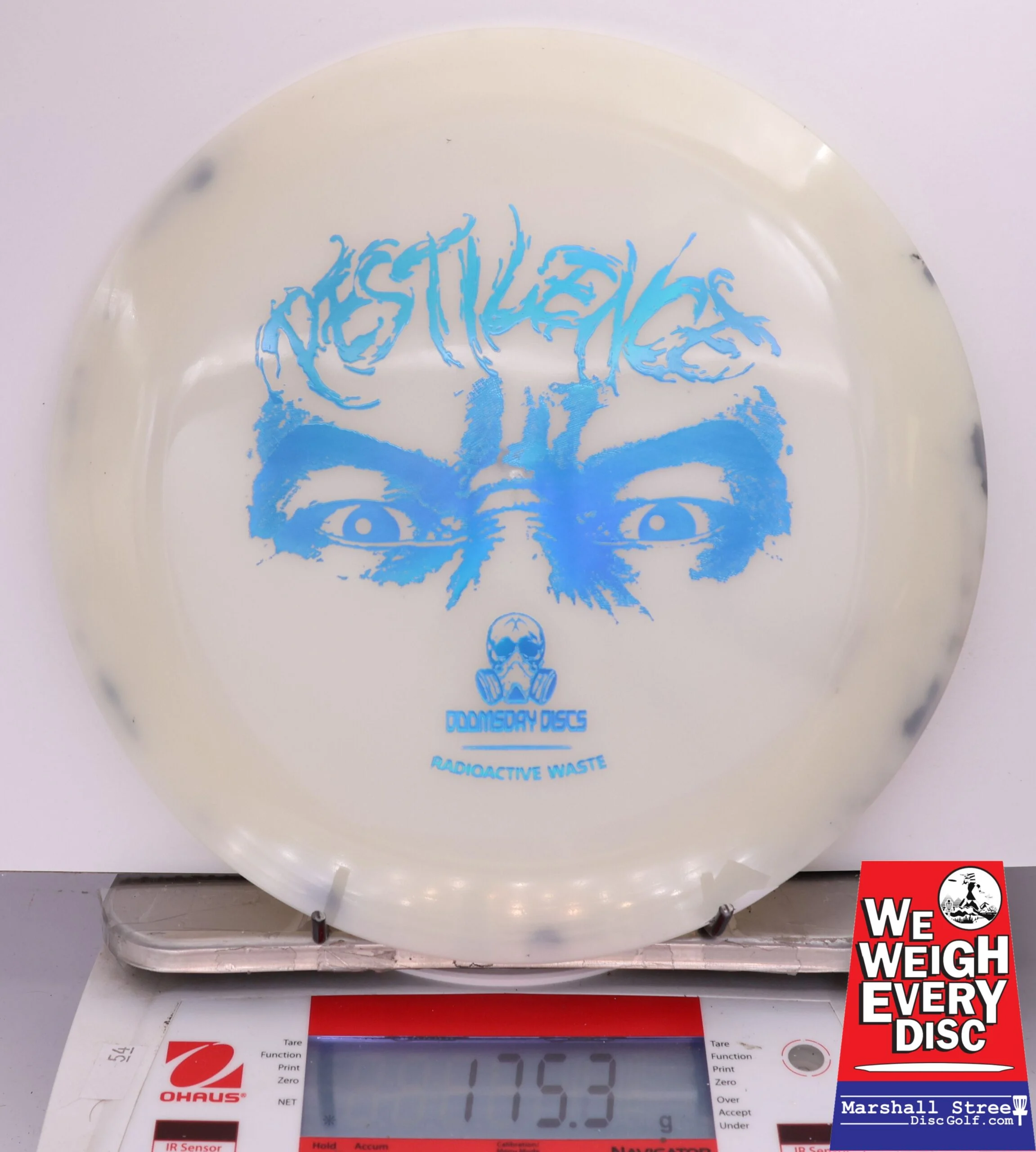 434115 Radioactive Waste Glow Pestilence - #421 WhiteBlack, 175