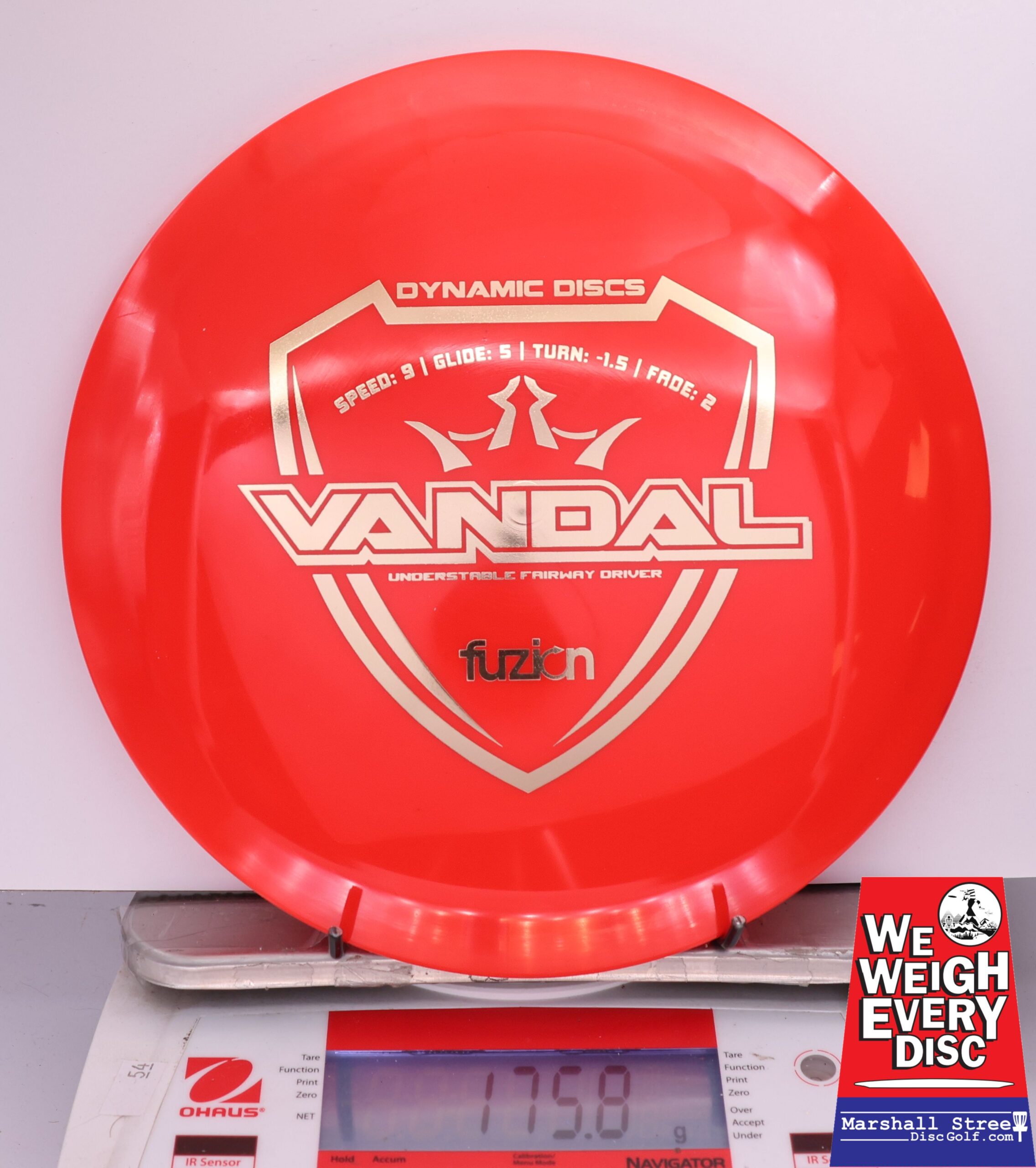 434211 Fuzion Vandal - #702 Red, 176