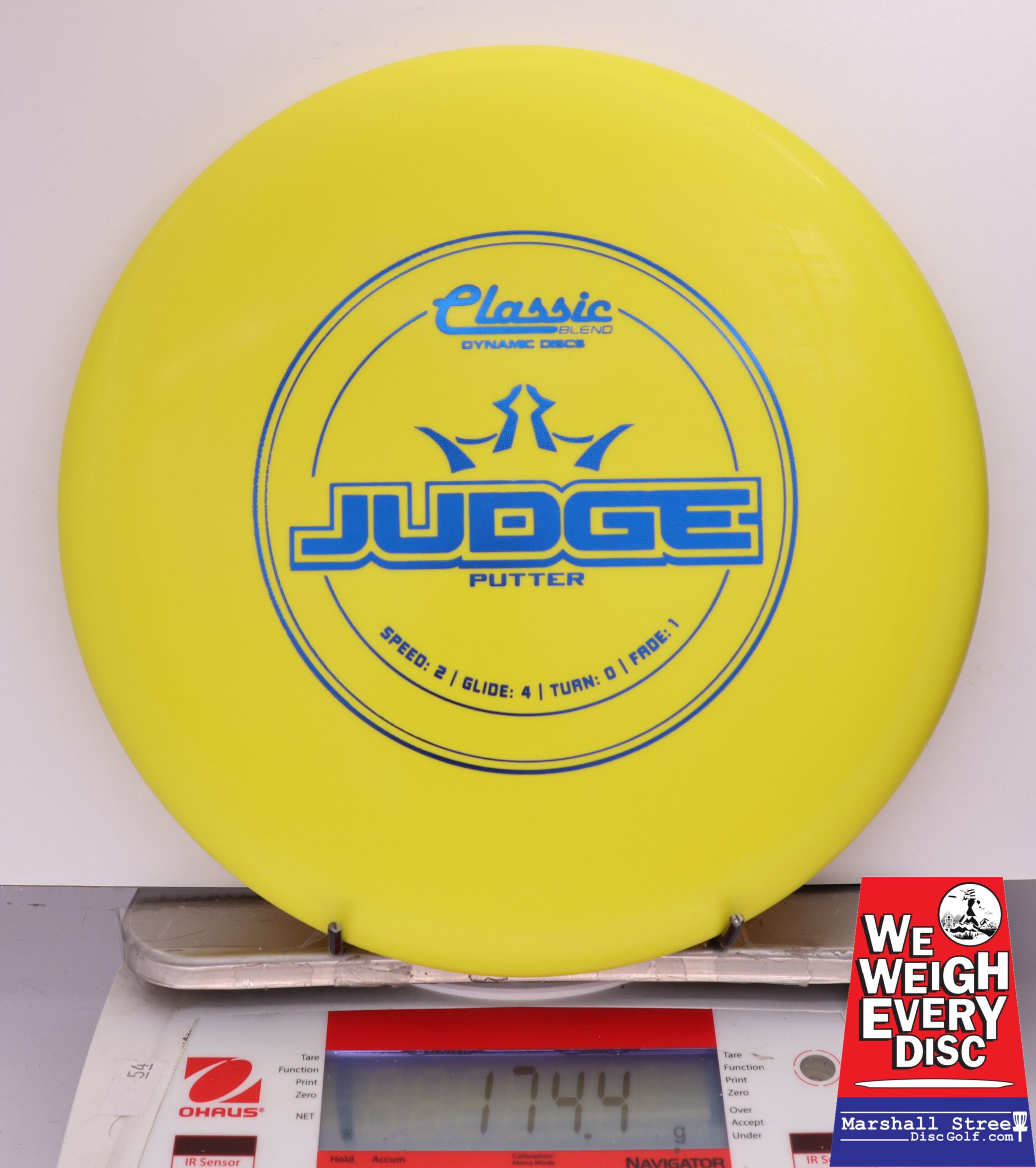 434250 Classic Blend Judge - #706 Yellow, 174