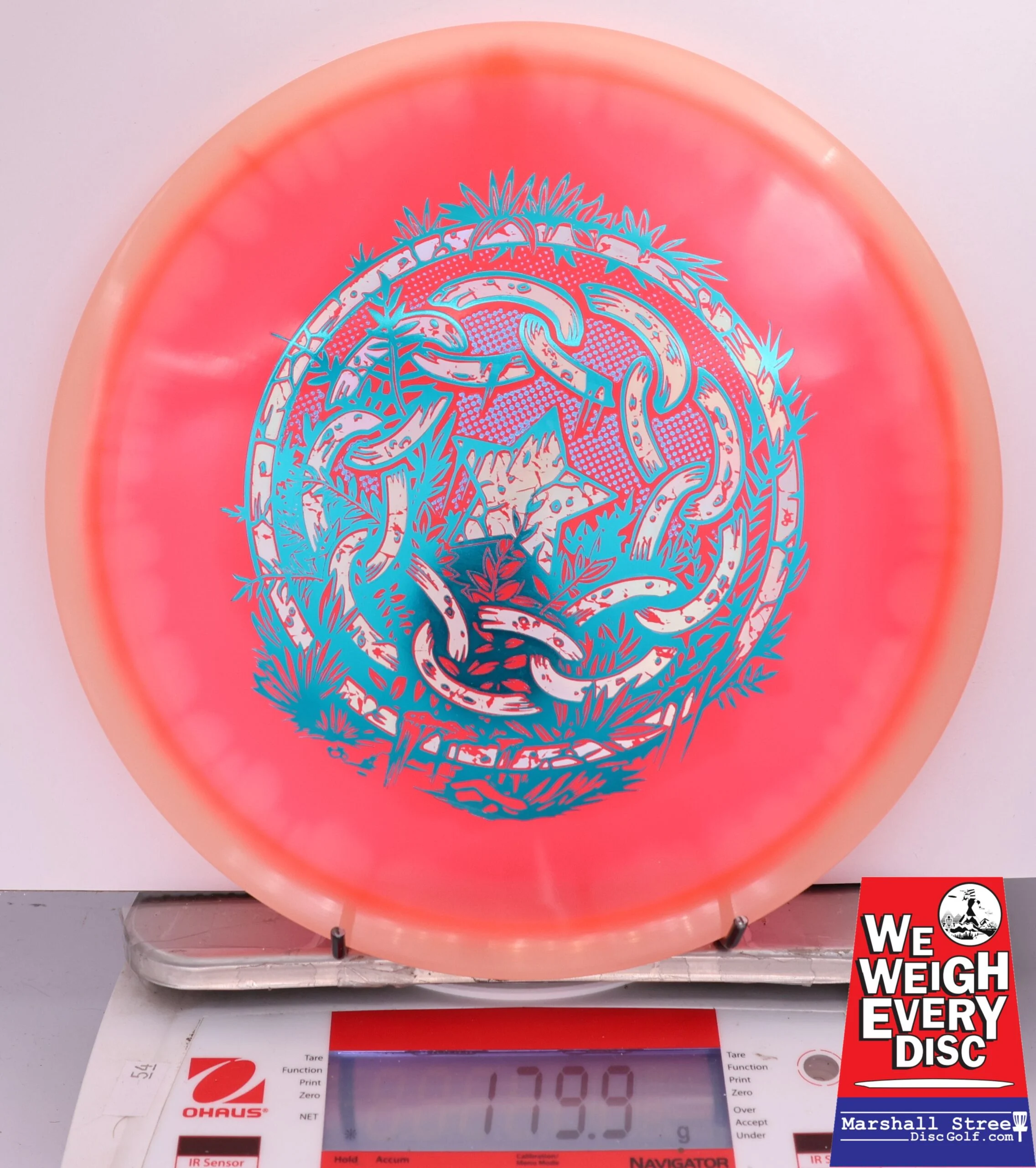434344 VIP Ice Orbit Moonshine Gatekeeper, Desolate Shield - #700 White-PnkRed, 180