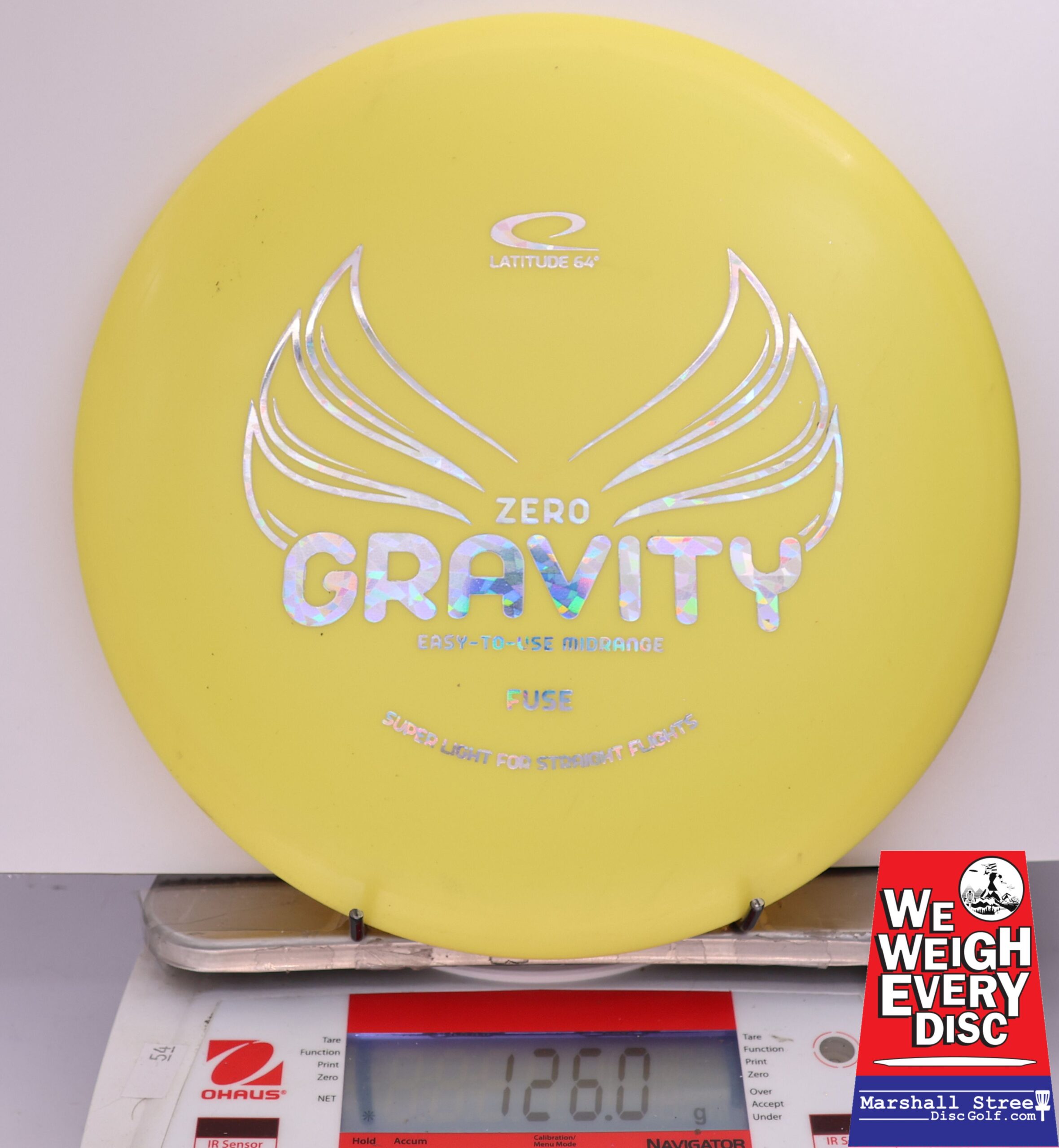434700 Zero Gravity Fuse - #705 Yellow, 126
