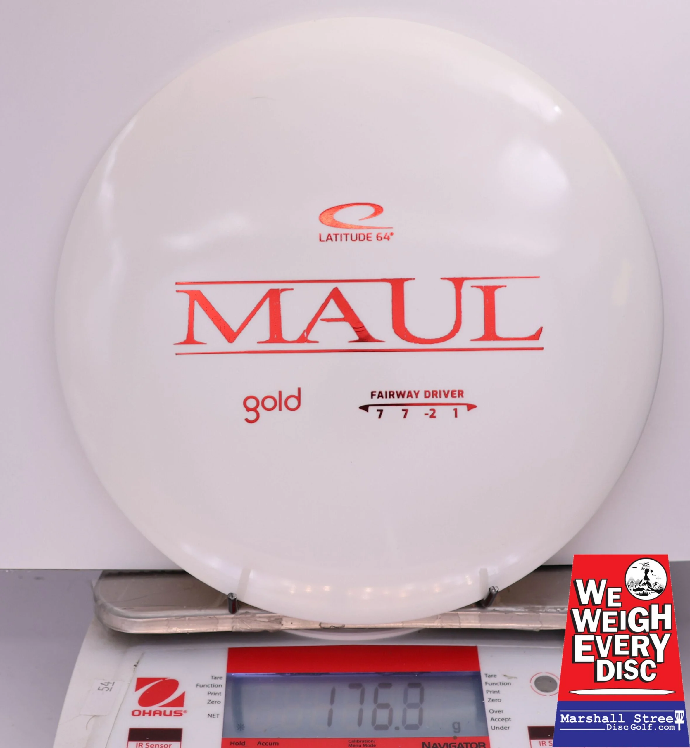 434777 Gold Maul - #700 White, 177