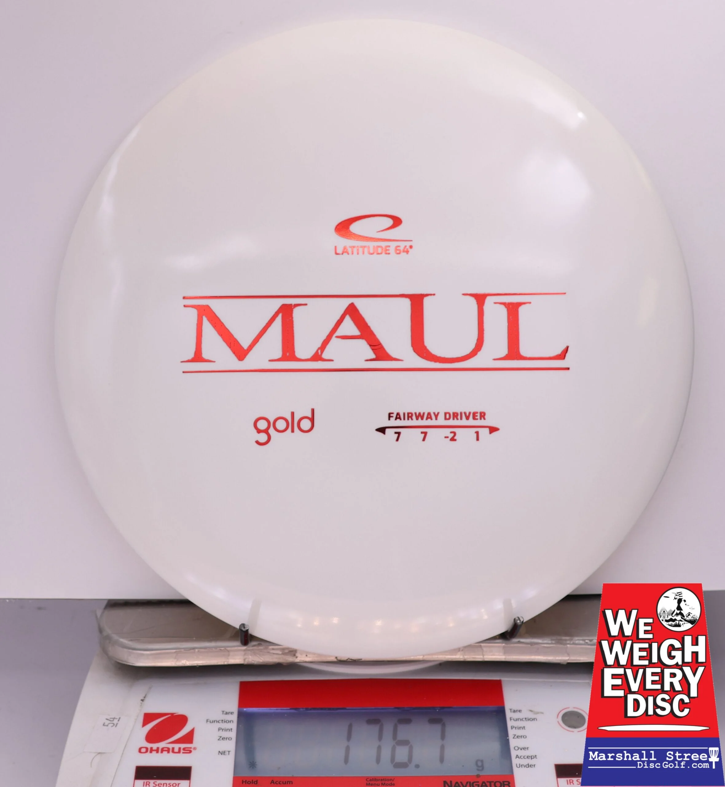 434778 Gold Maul - #701 White, 177