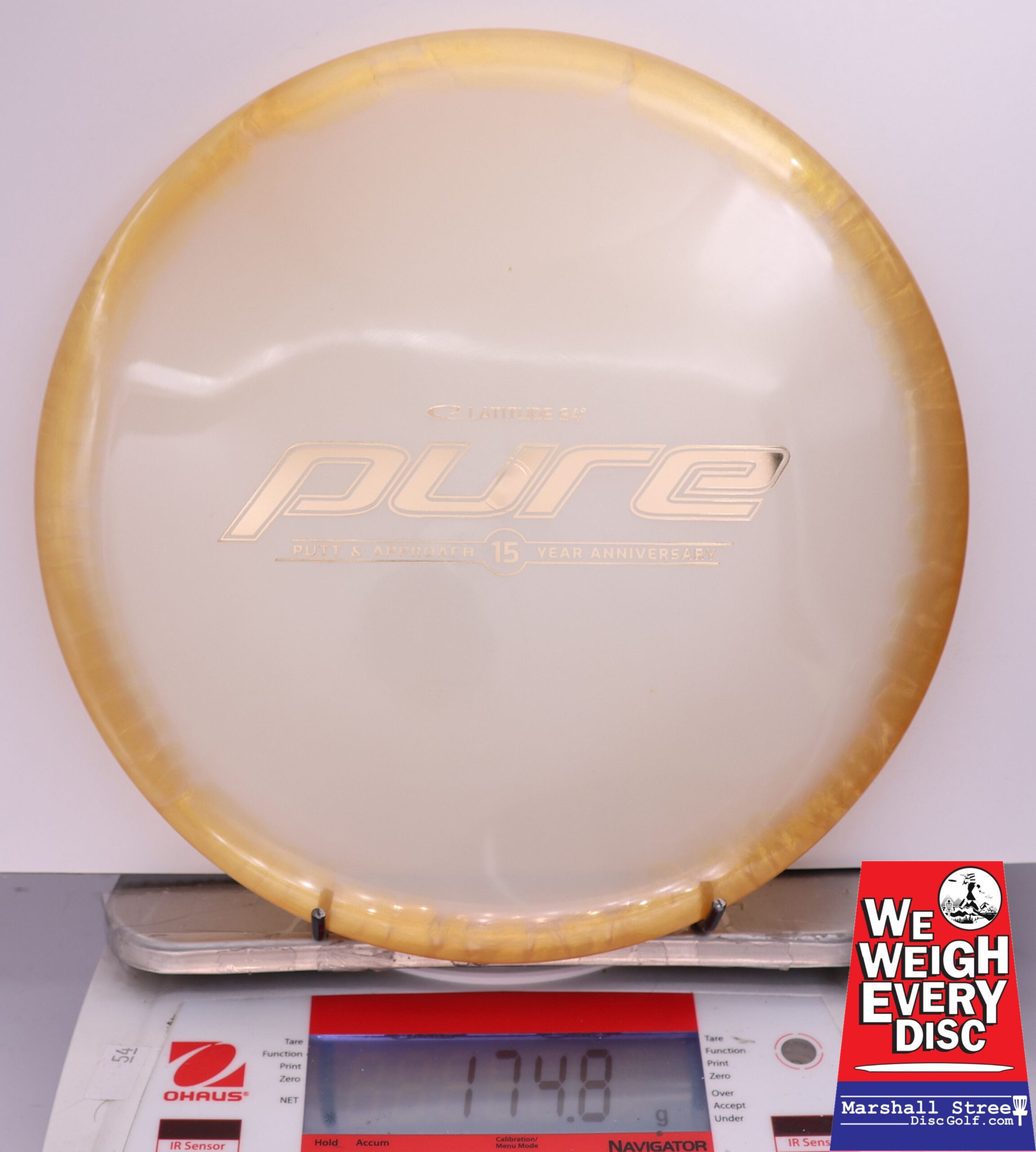 434962 Opto Ice Orbit Pure, 15 Year Anniversary - #702 Gold-White, 175