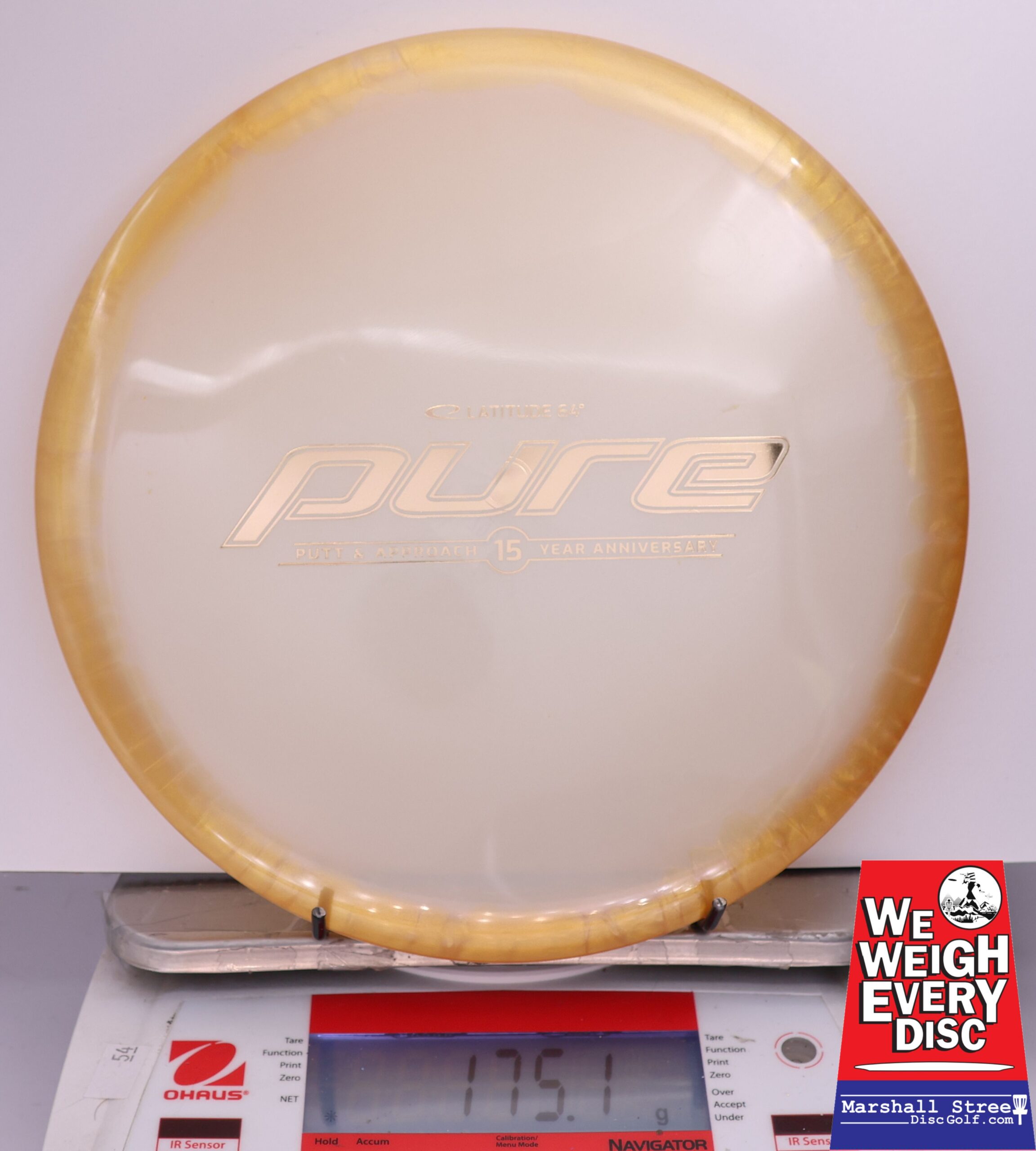 434963 Opto Ice Orbit Pure, 15 Year Anniversary - #703 Gold-White, 175