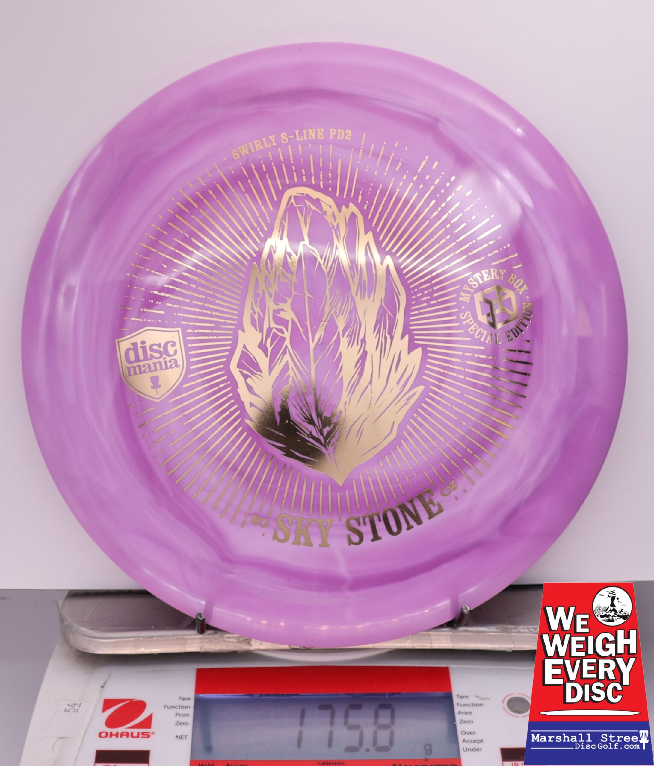 434980 Swirly S-Line PD2 - Sky Stone, Mystery Box Edition - #704 Purple, 176