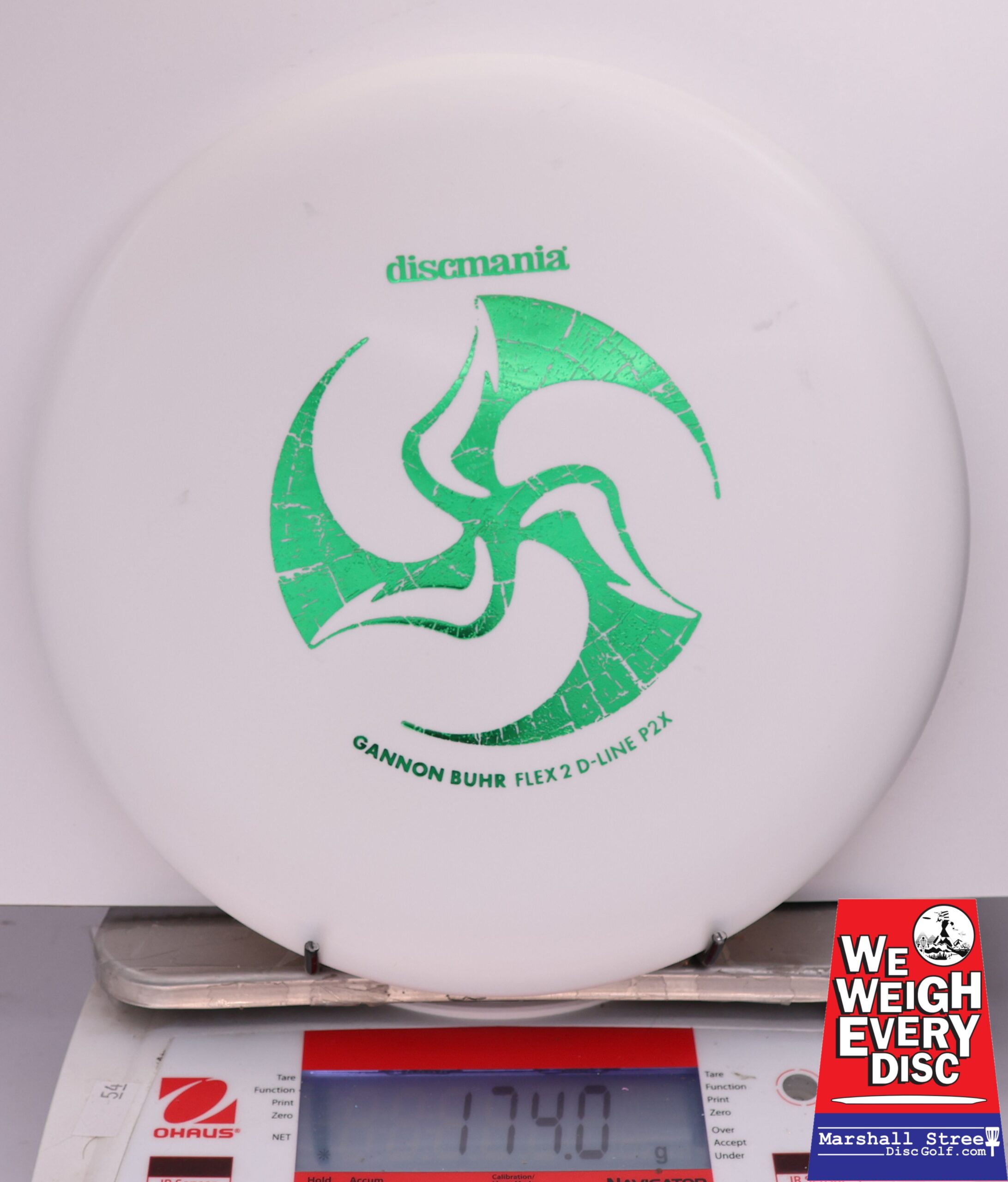 435290 D-Line P2X, Flex 3 - Huk Lab - Gannon Buhr Signature Series - #703 White, 174