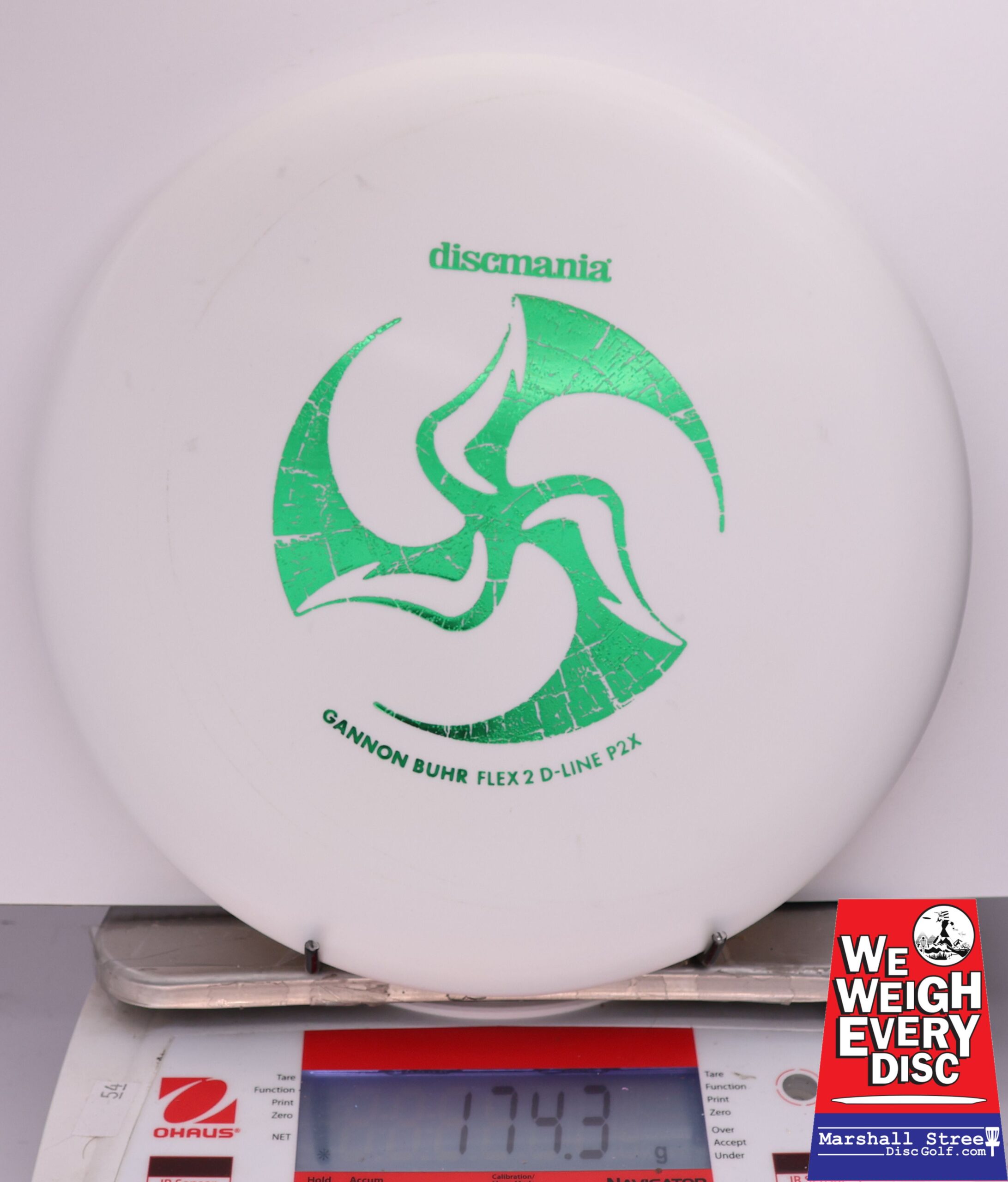 435291 D-Line P2X, Flex 3 - Huk Lab - Gannon Buhr Signature Series - #704 White, 174