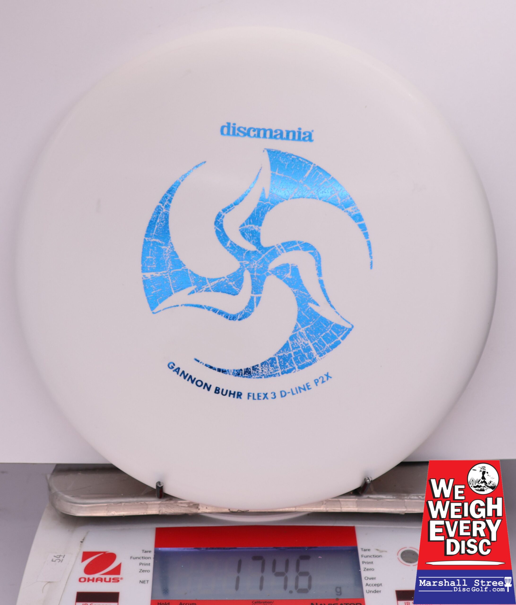 435293 D-Line P2X, Flex 3 - Huk Lab - Gannon Buhr Signature Series - #706 White, 175