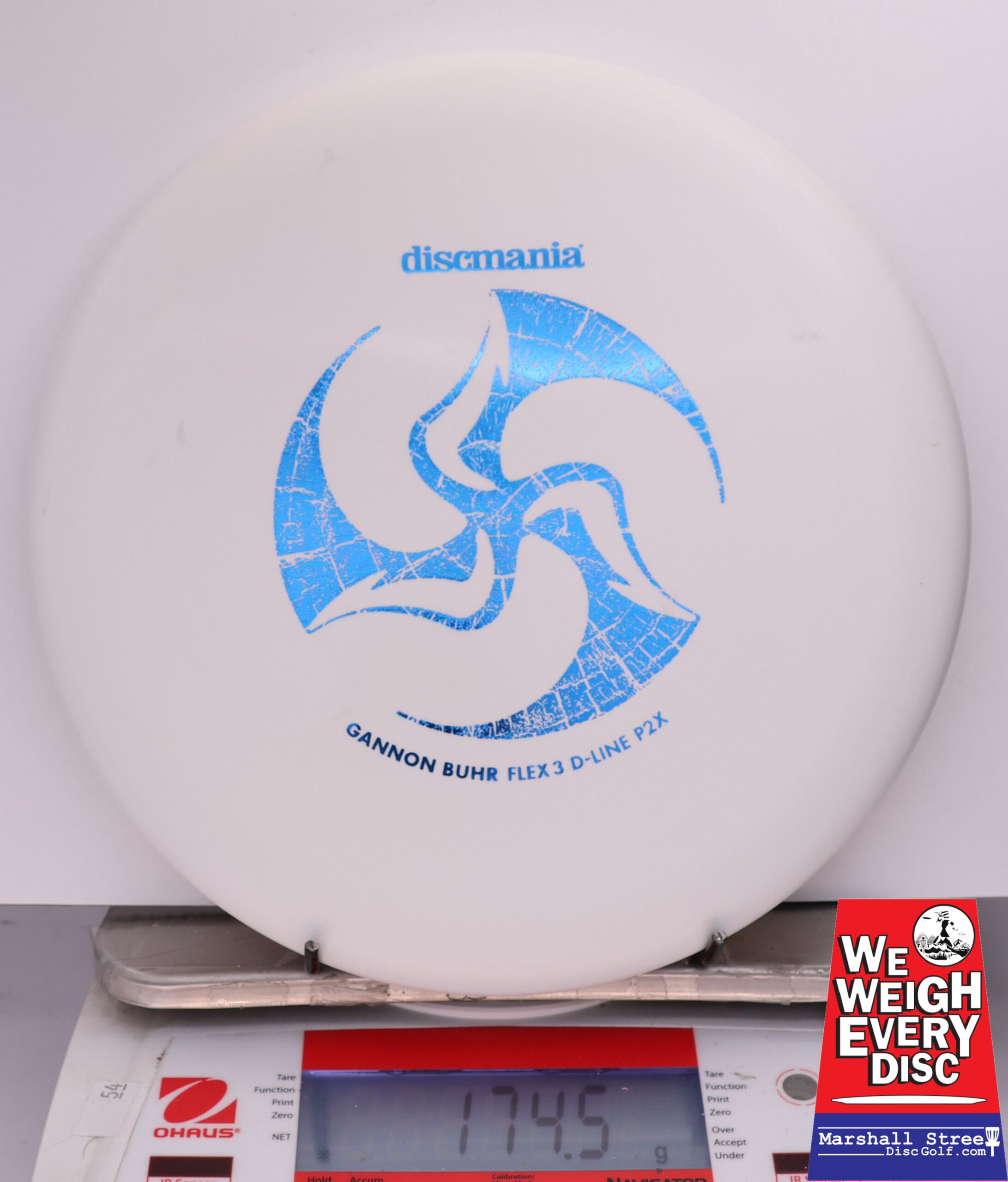 435295 D-Line P2X, Flex 3 - Huk Lab - Gannon Buhr Signature Series - #708 White, 175