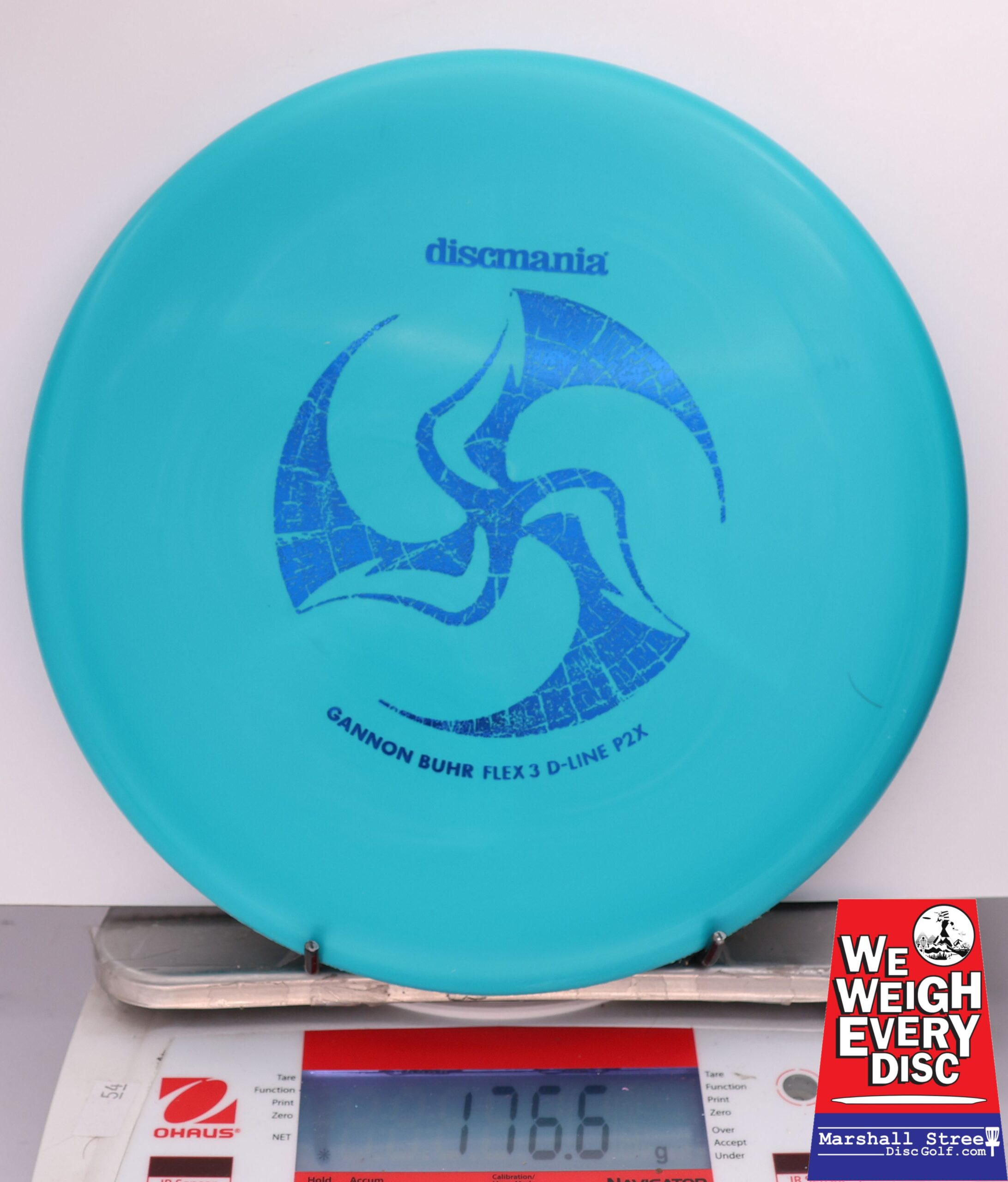 435298 D-Line P2X, Flex 3 - Huk Lab - Gannon Buhr Signature Series - #711 Teal, 177