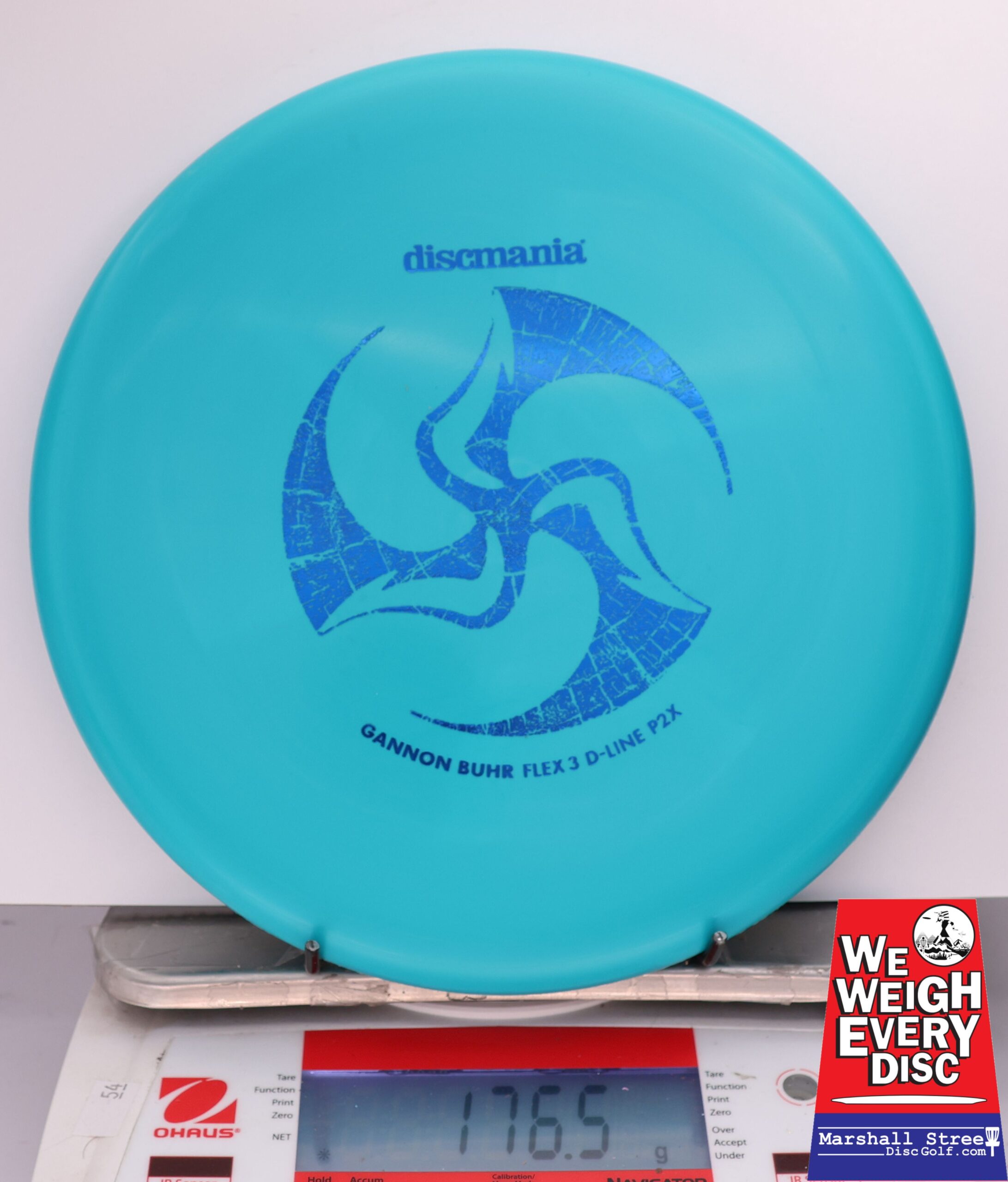 435302 D-Line P2X, Flex 3 - Huk Lab - Gannon Buhr Signature Series - #715 Teal, 177