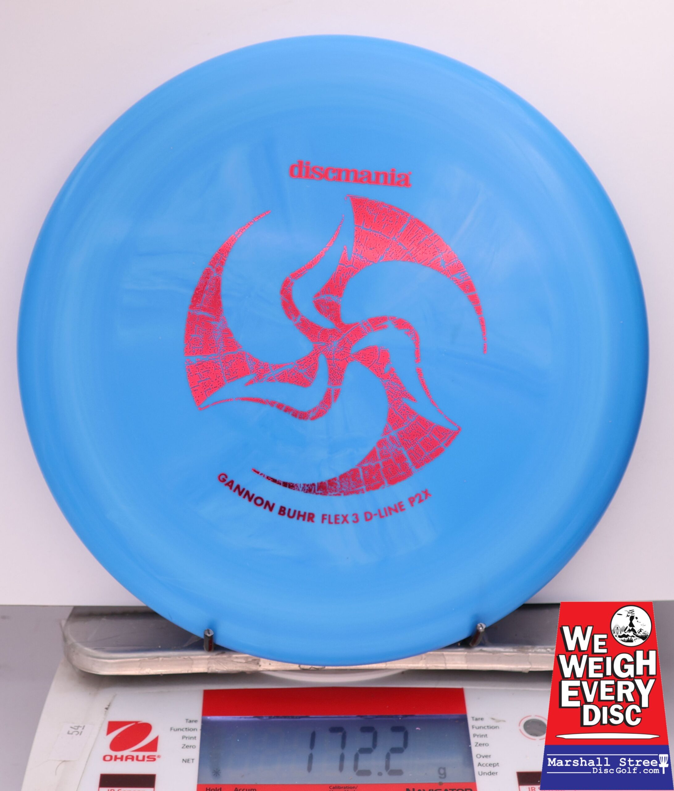 435304 D-Line P2X, Flex 3 - Huk Lab - Gannon Buhr Signature Series - #717 Blue, 172