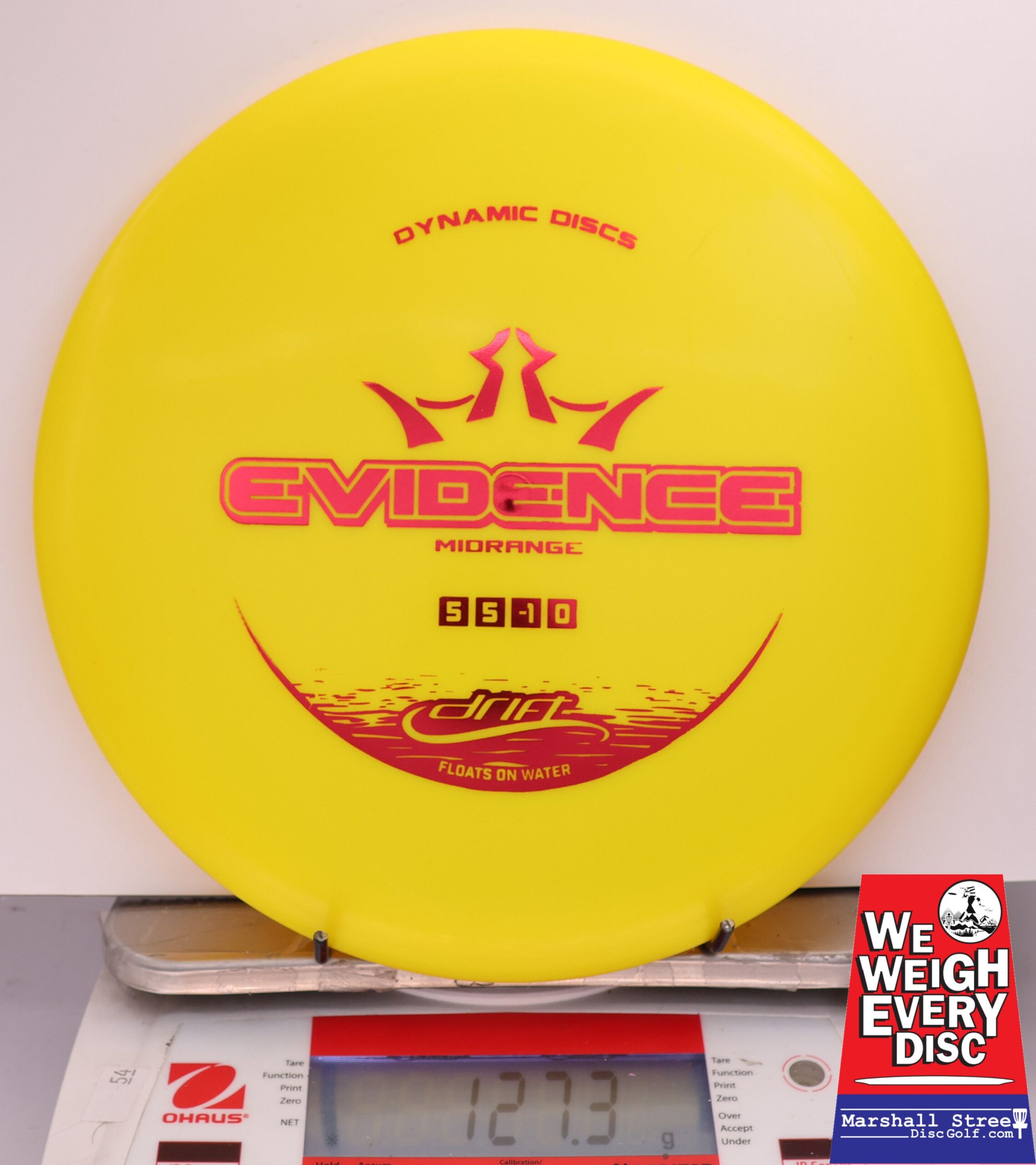 435375 Drift Evidence - #01 Yellow, 127