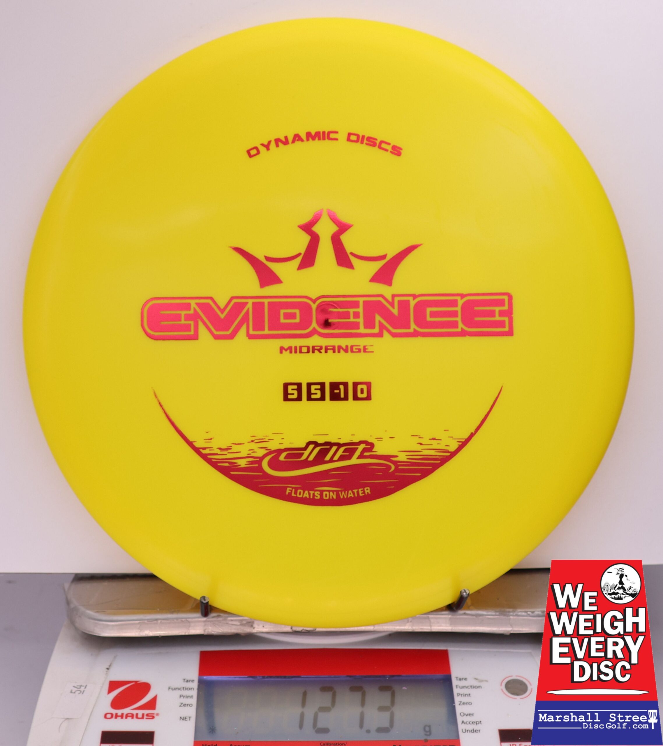 435377 Drift Evidence - #03 Yellow, 127