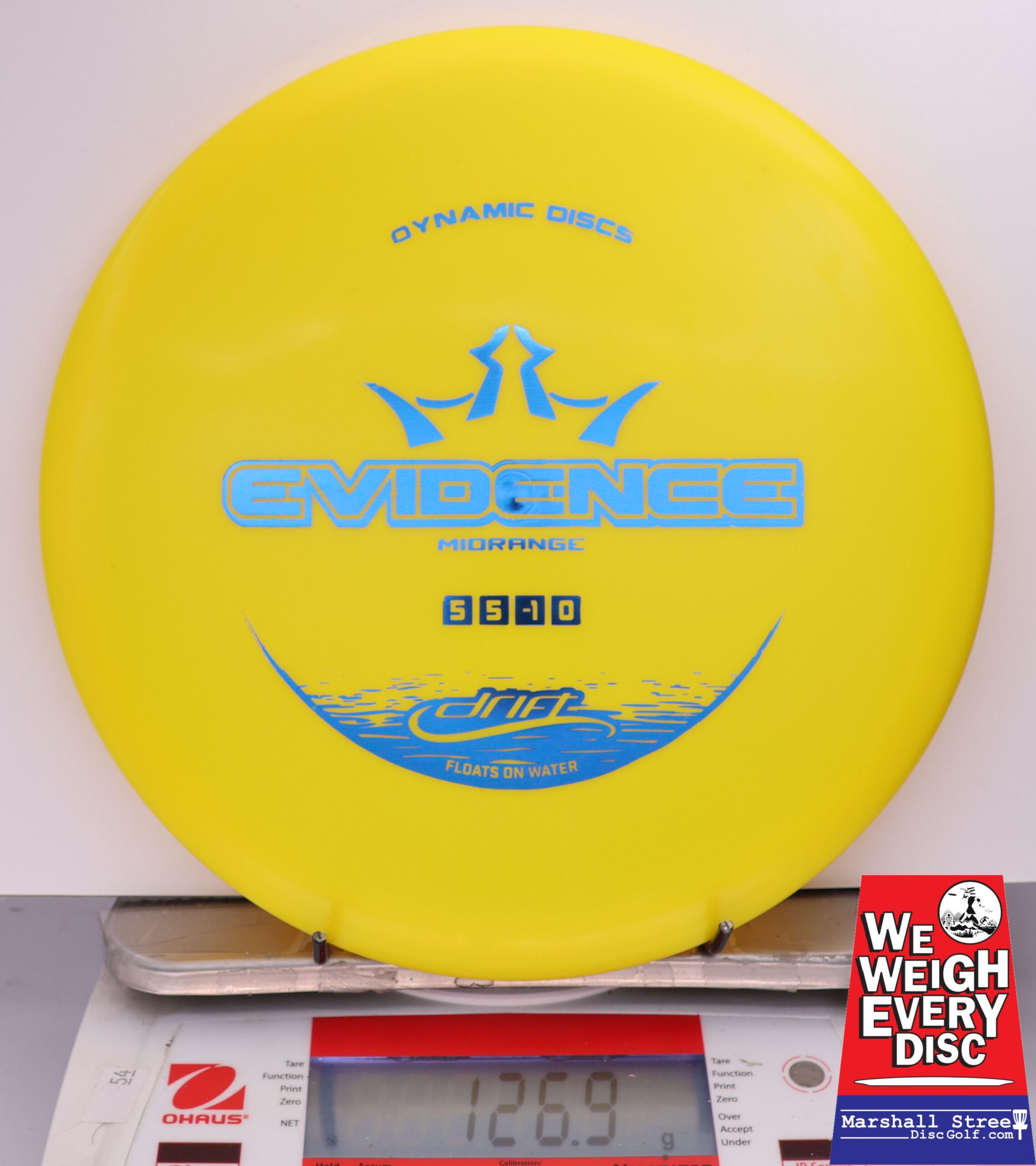 435379 Drift Evidence - #05 Yellow, 127