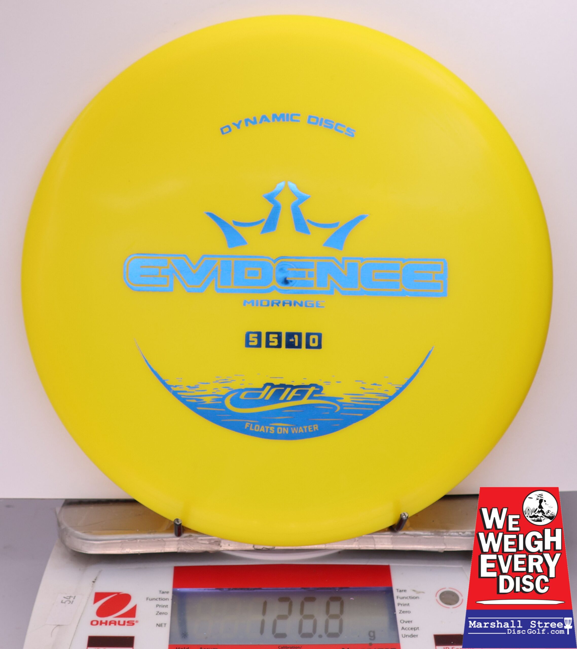 435380 Drift Evidence - #06 Yellow, 127