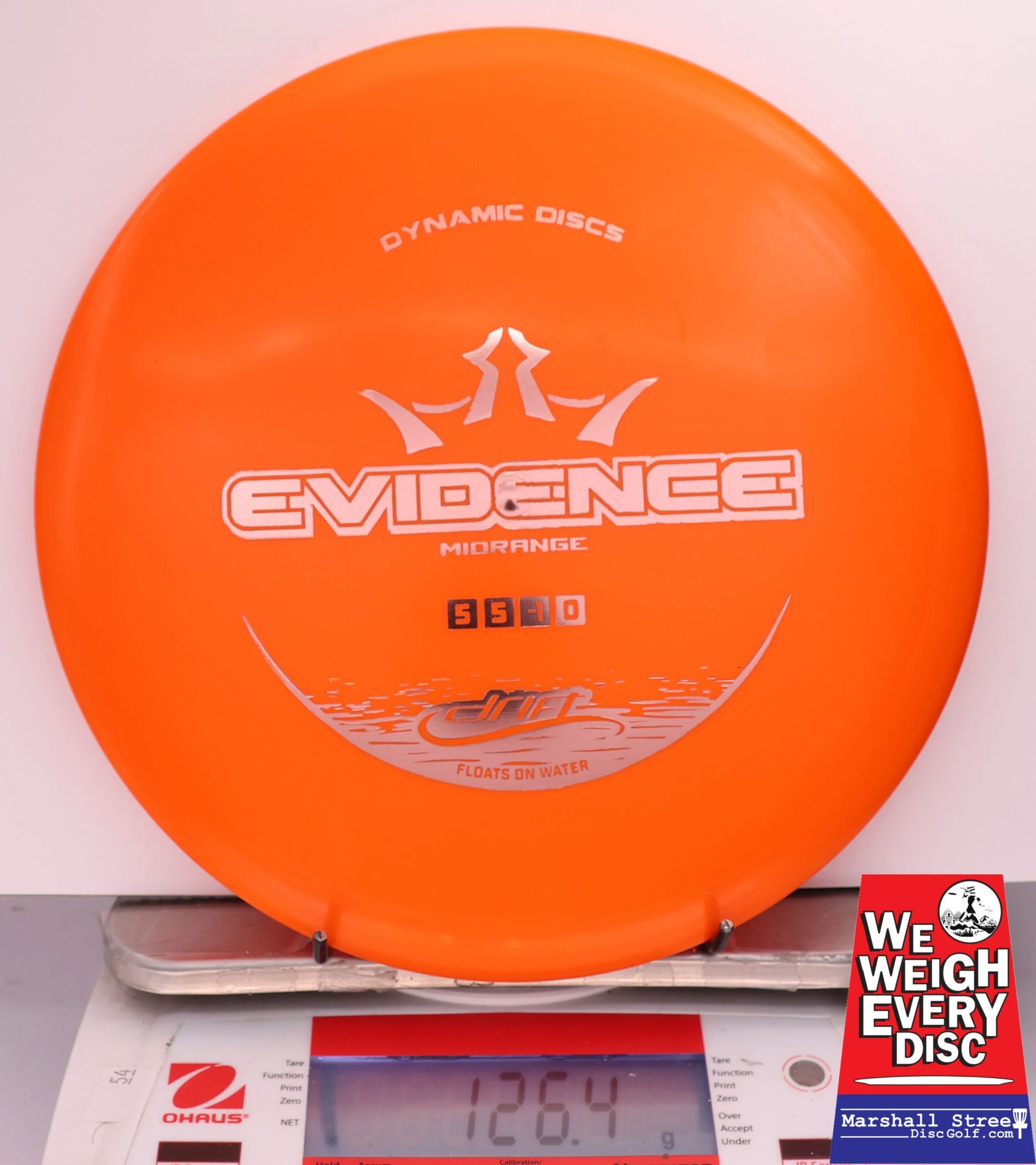 435394 Drift Evidence - #20 Orange, 126