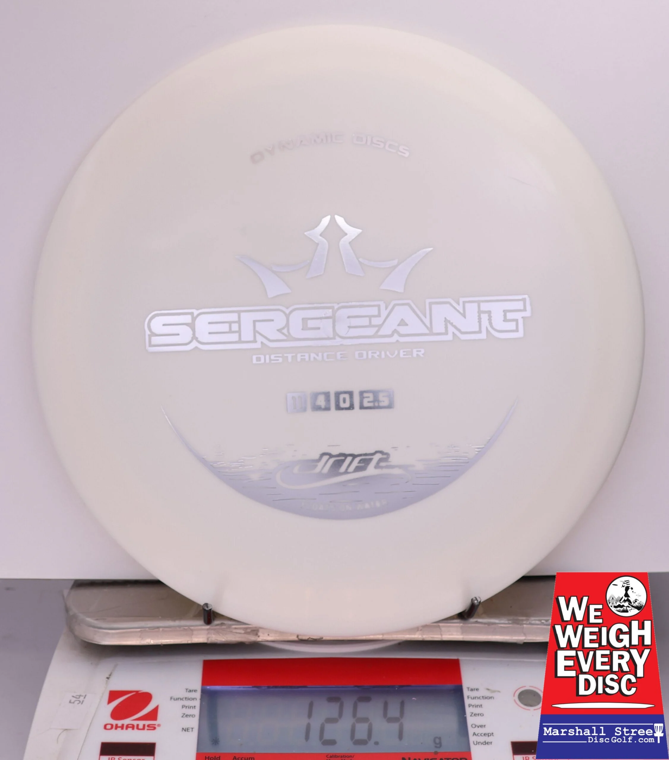435416 Drift Sergeant - #09 White, 126