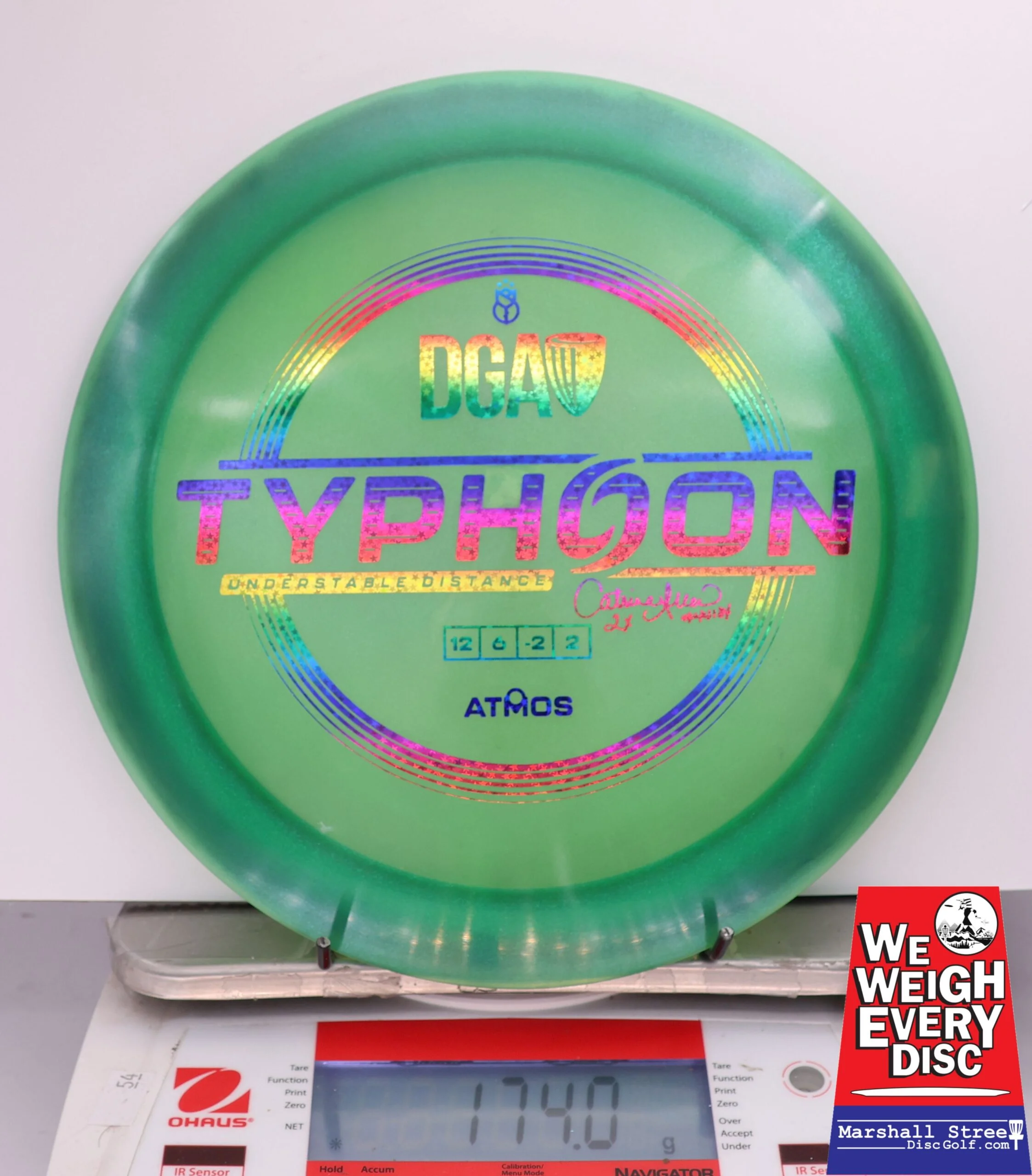 435669 Atmos Typhoon, Catrina Allen 2x - #168 Green, 174