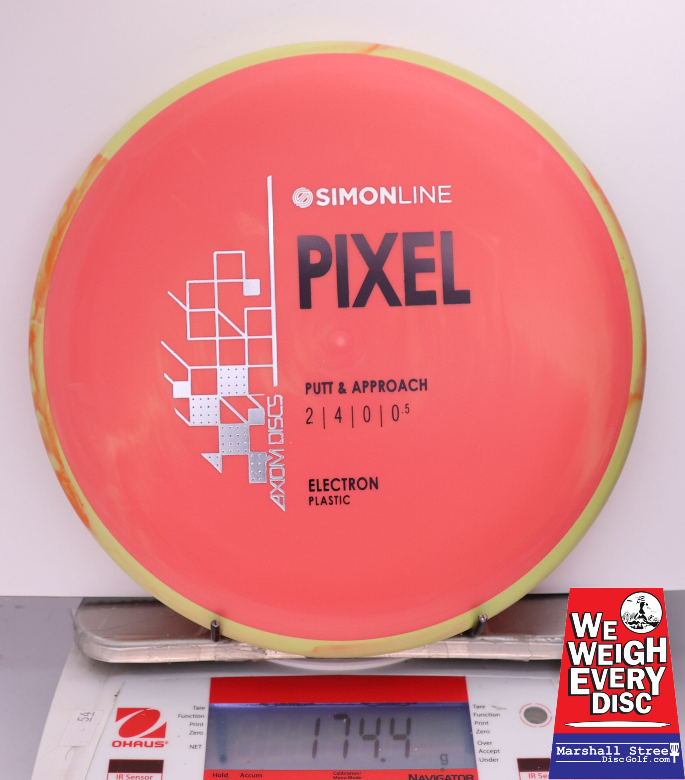 435988 Simon Line Electron Pixel - #05 YlloOrn-SoftRed, 174