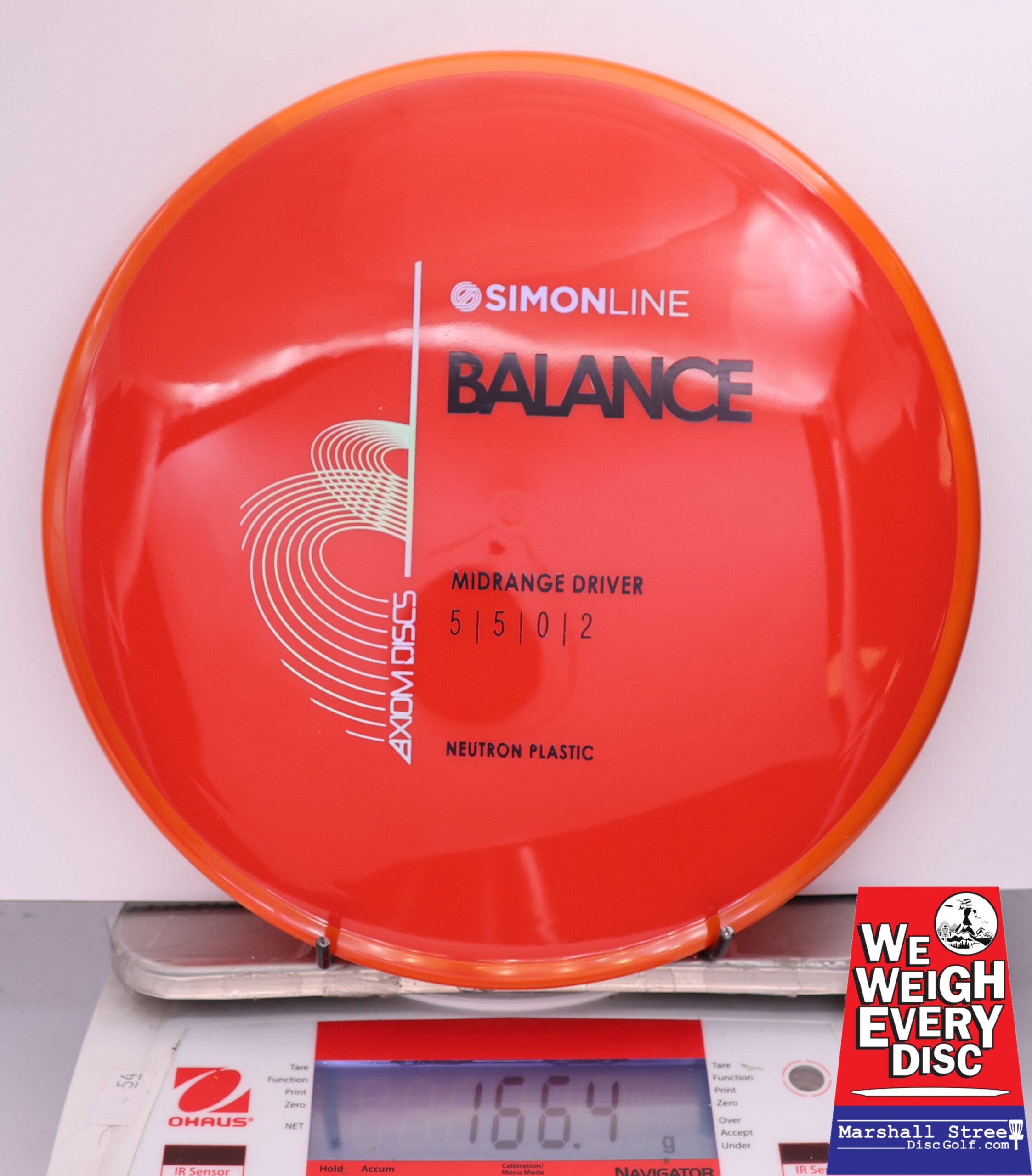 436019 Simon Line Neutron Balance - #05 Orange-Red, 166