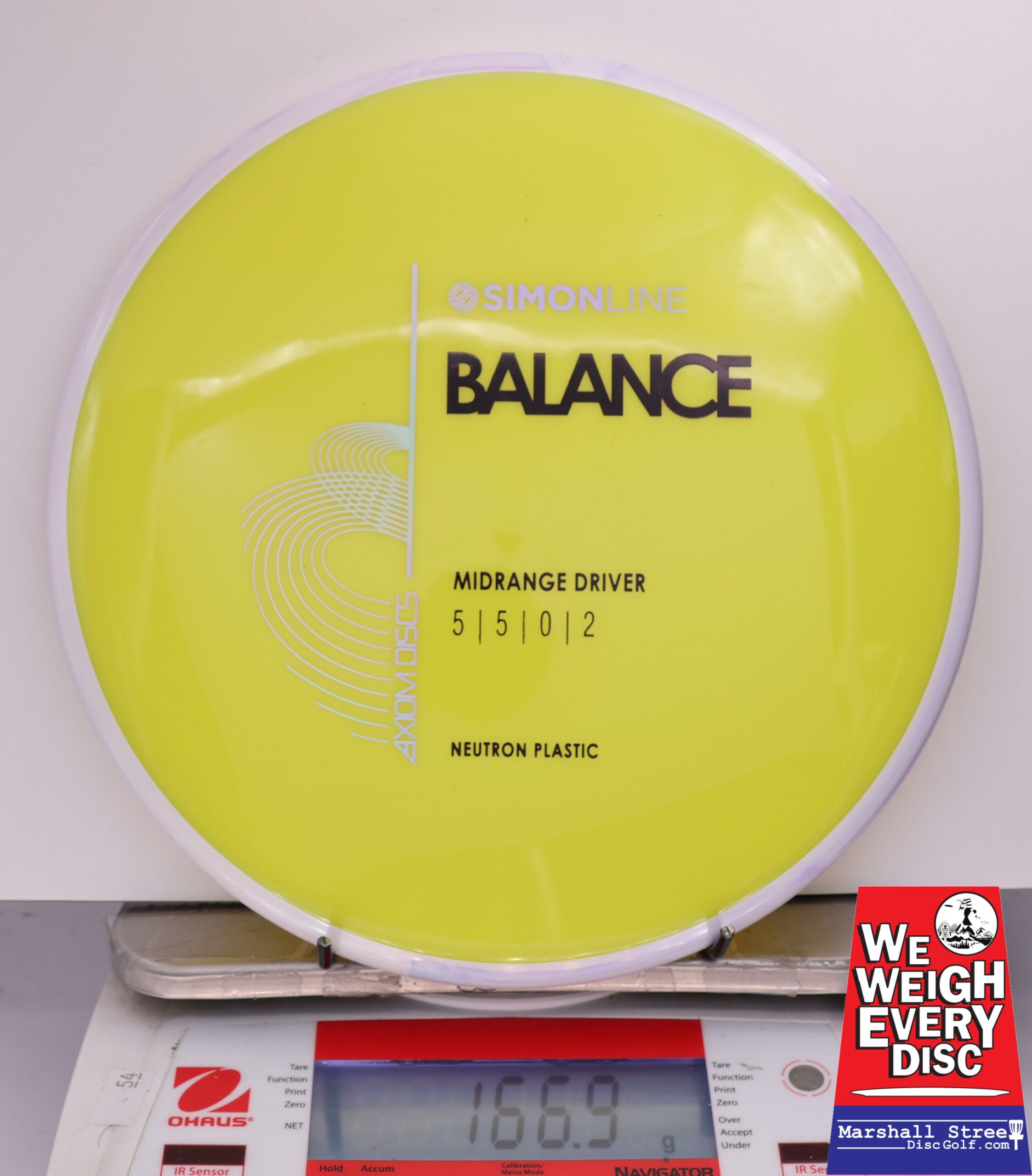 436021 Simon Line Neutron Balance - #07 White-Yellow, 167
