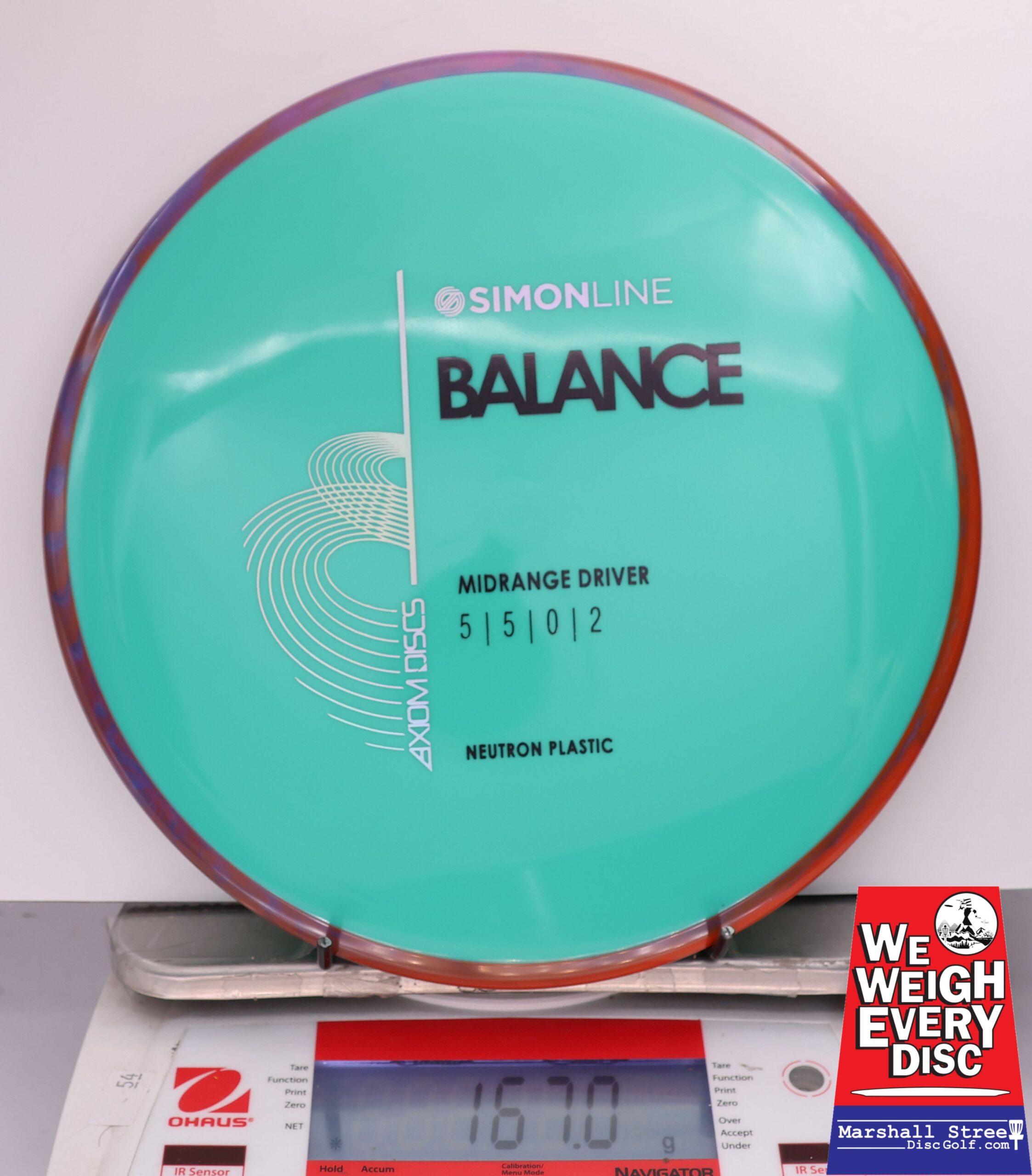 436022 Simon Line Neutron Balance - #08 RedPurp-Teal, 167