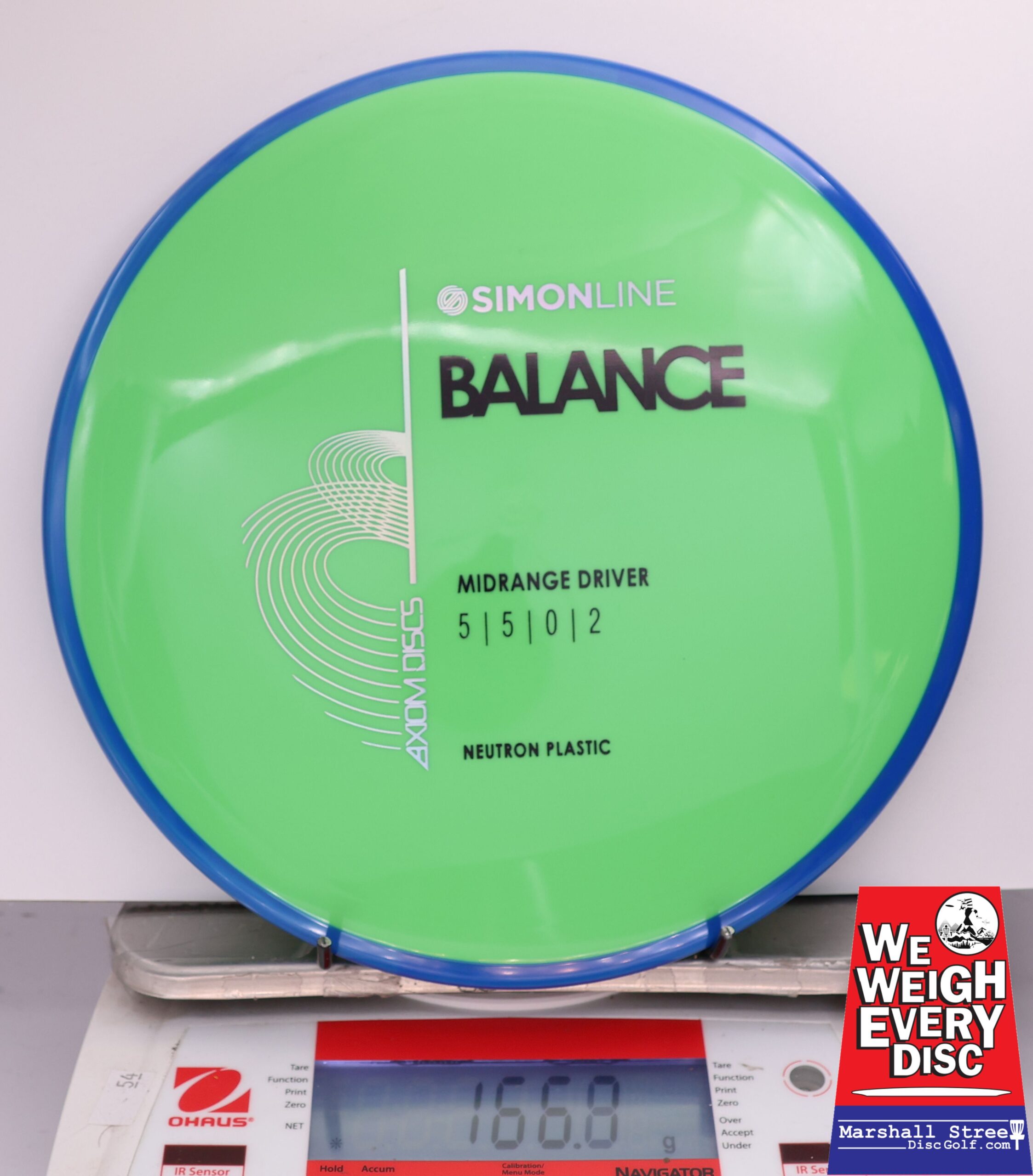 436025 Simon Line Neutron Balance - #11 Blue-Green, 167