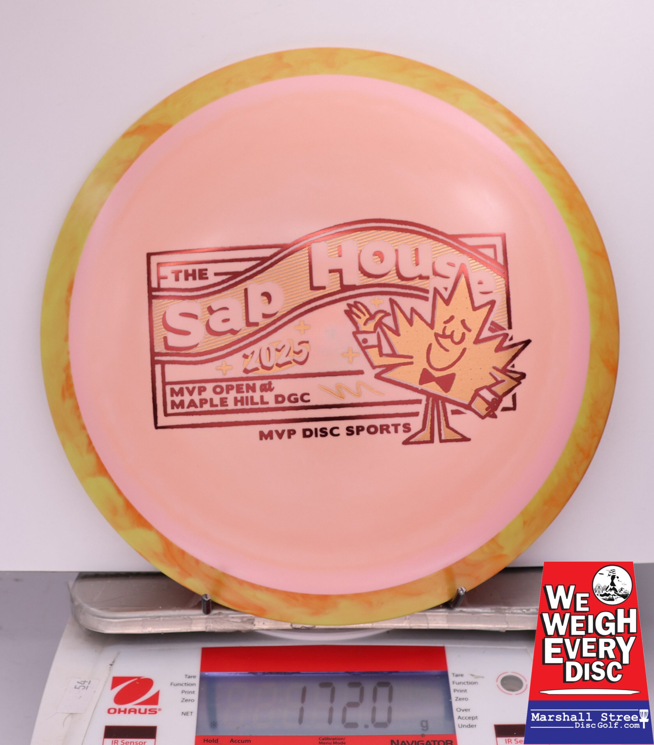 436062 Fission Mayhem, MVP Open 2025 - The Sap House - #62 YelloOrng-Peach, 172