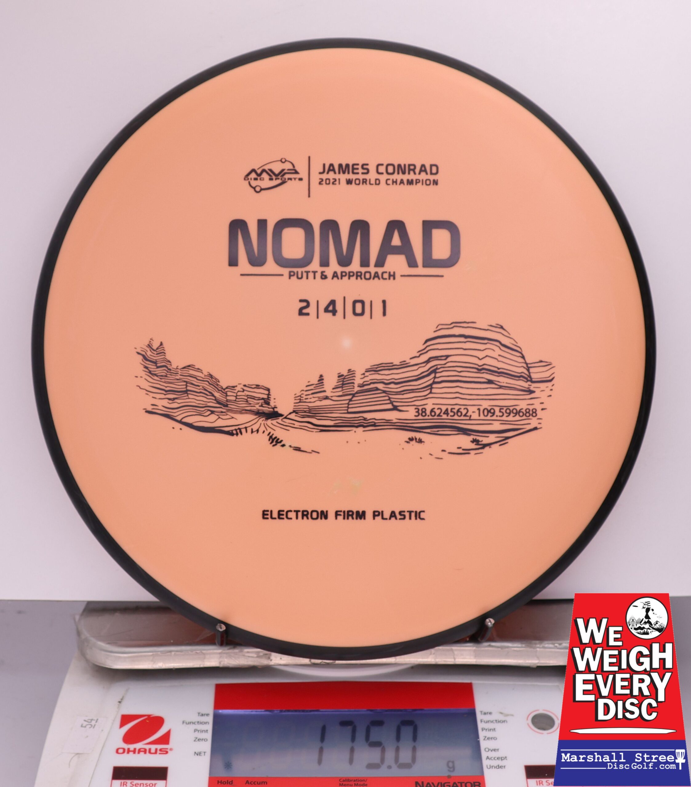 436127 Electron Firm Nomad, James Conrad - #22 LtOrange, 175