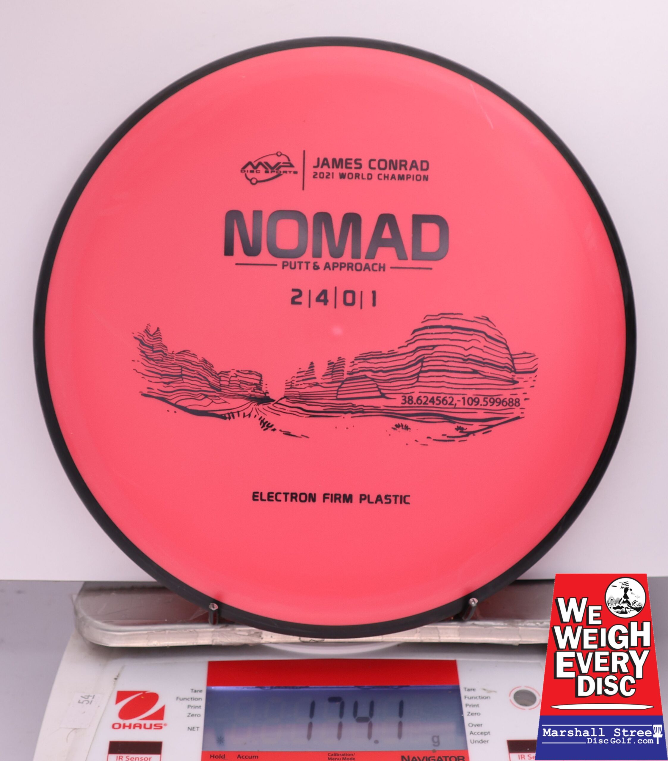 436130 Electron Firm Nomad, James Conrad - #25 Red, 174