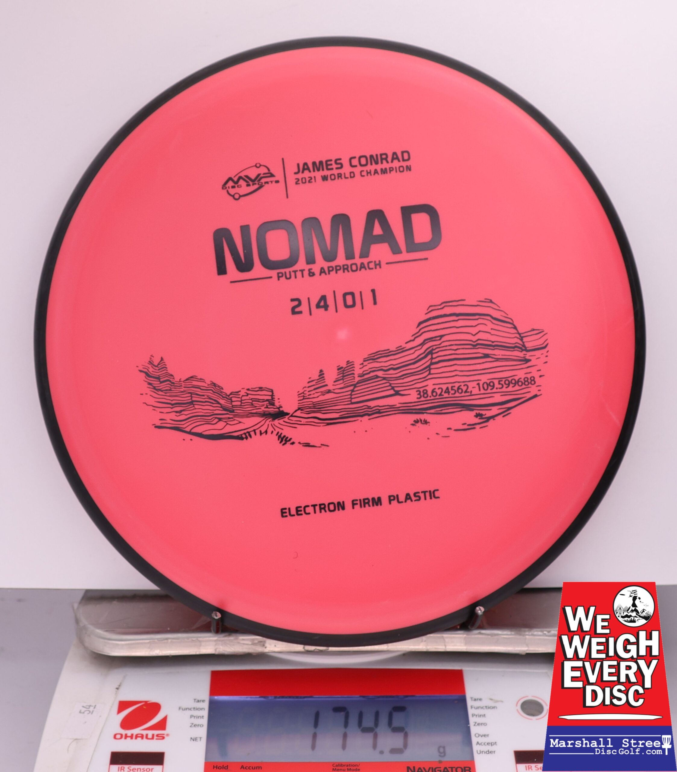 436132 Electron Firm Nomad, James Conrad - #27 Red, 175