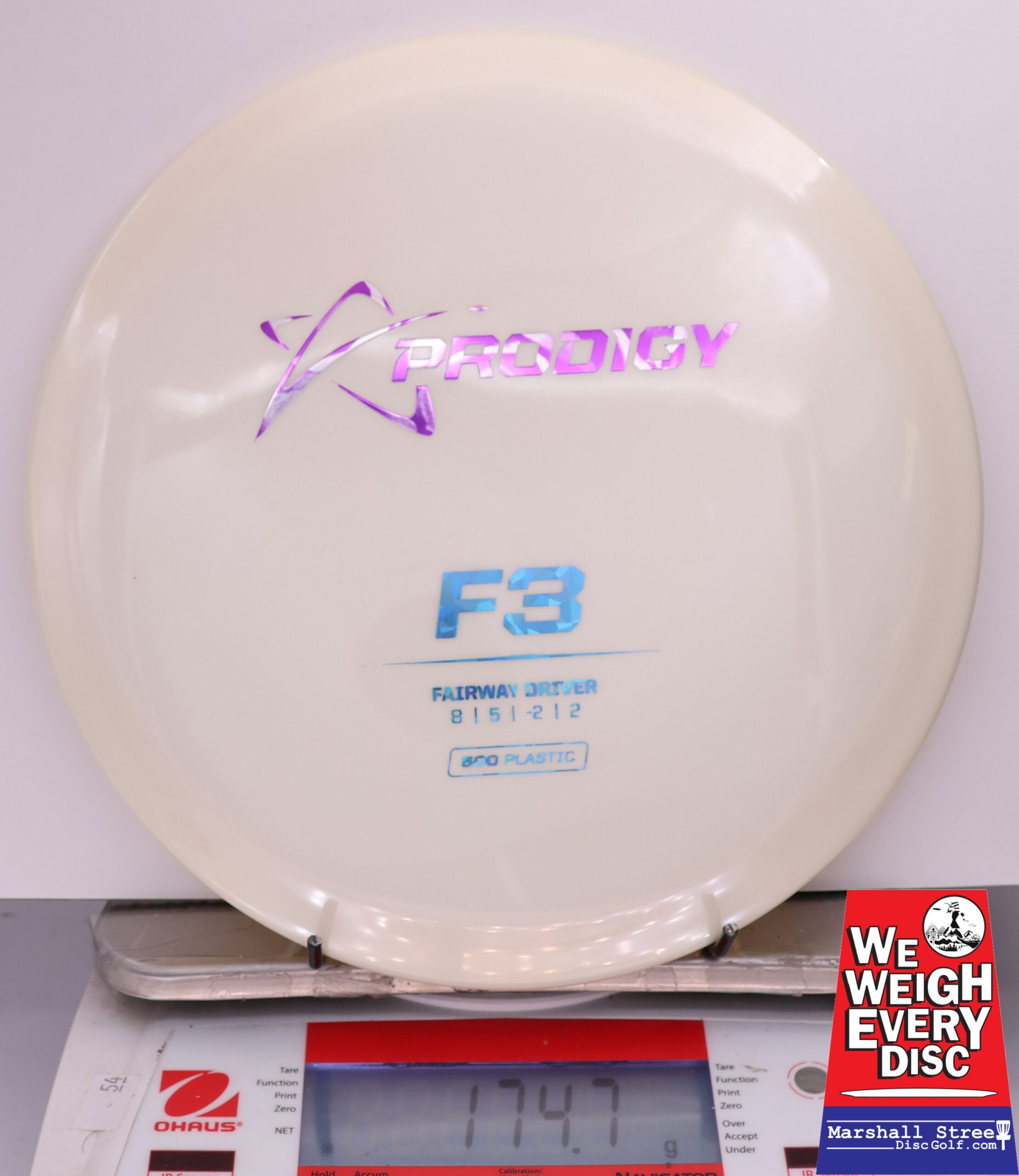 436262 Prodigy F3, 500 - #327 White, 175