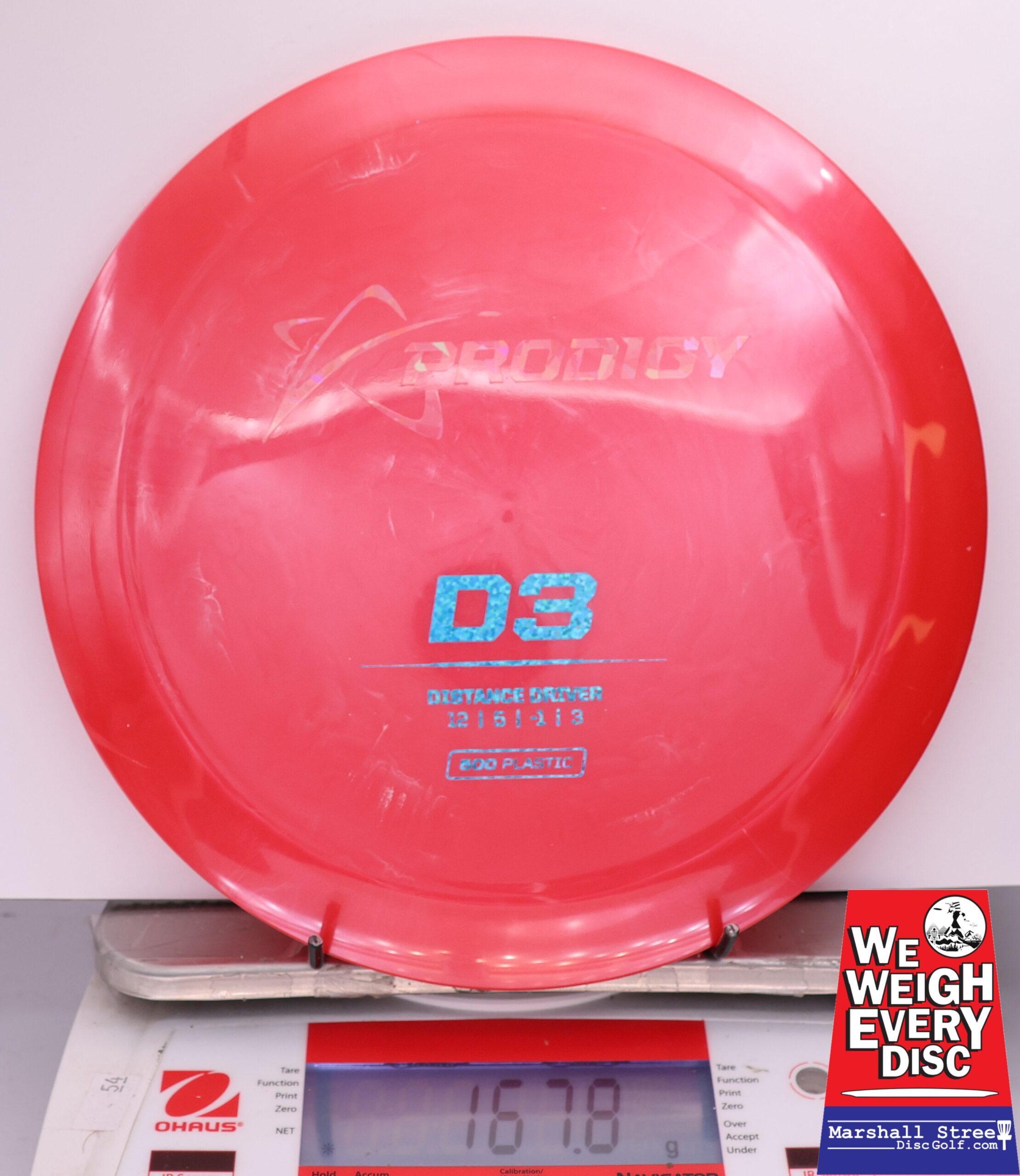 436281 Prodigy D3, 500 - #324 Red, 168