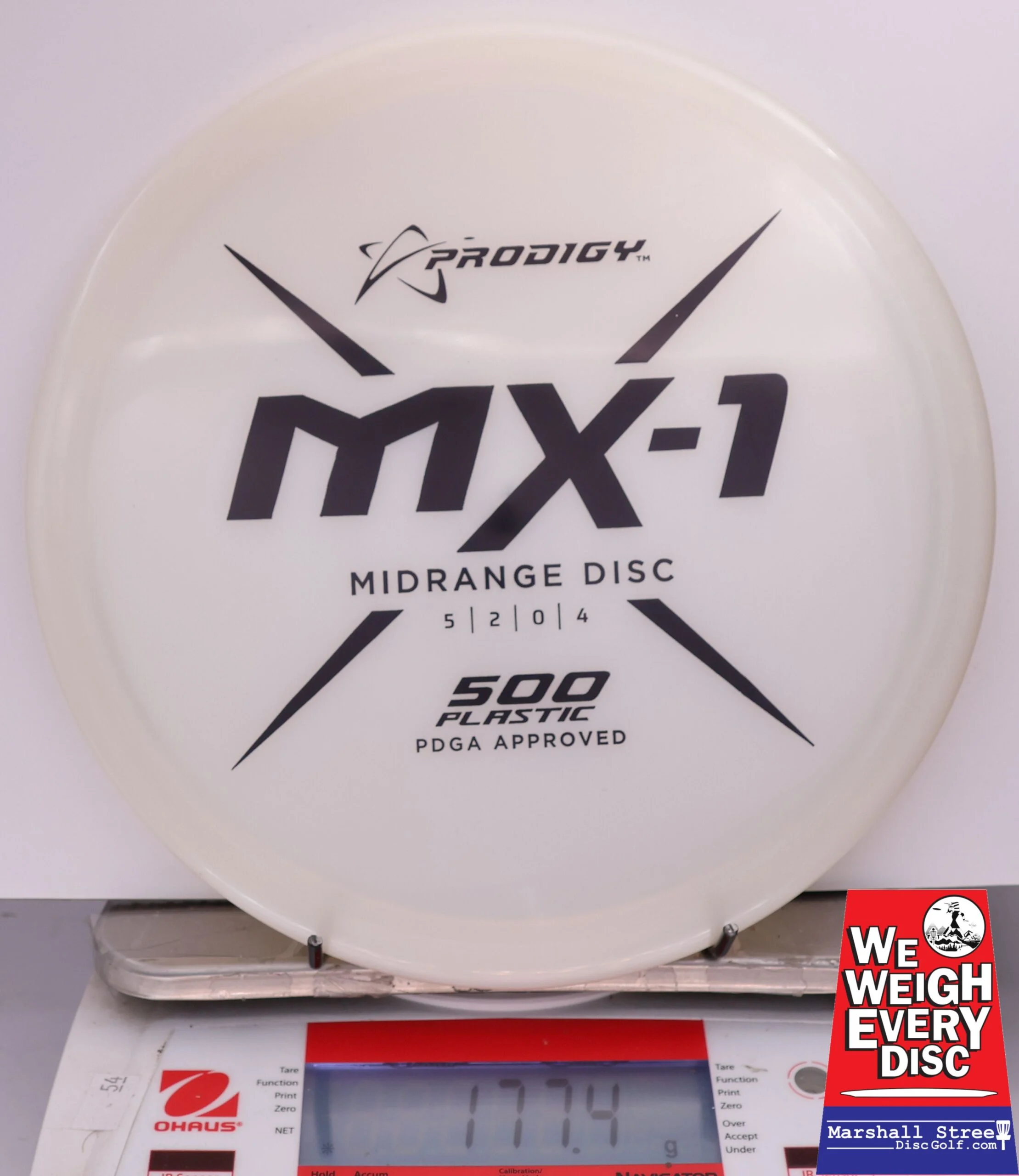 436463 Prodigy MX-1, 500 - #328 White, 177