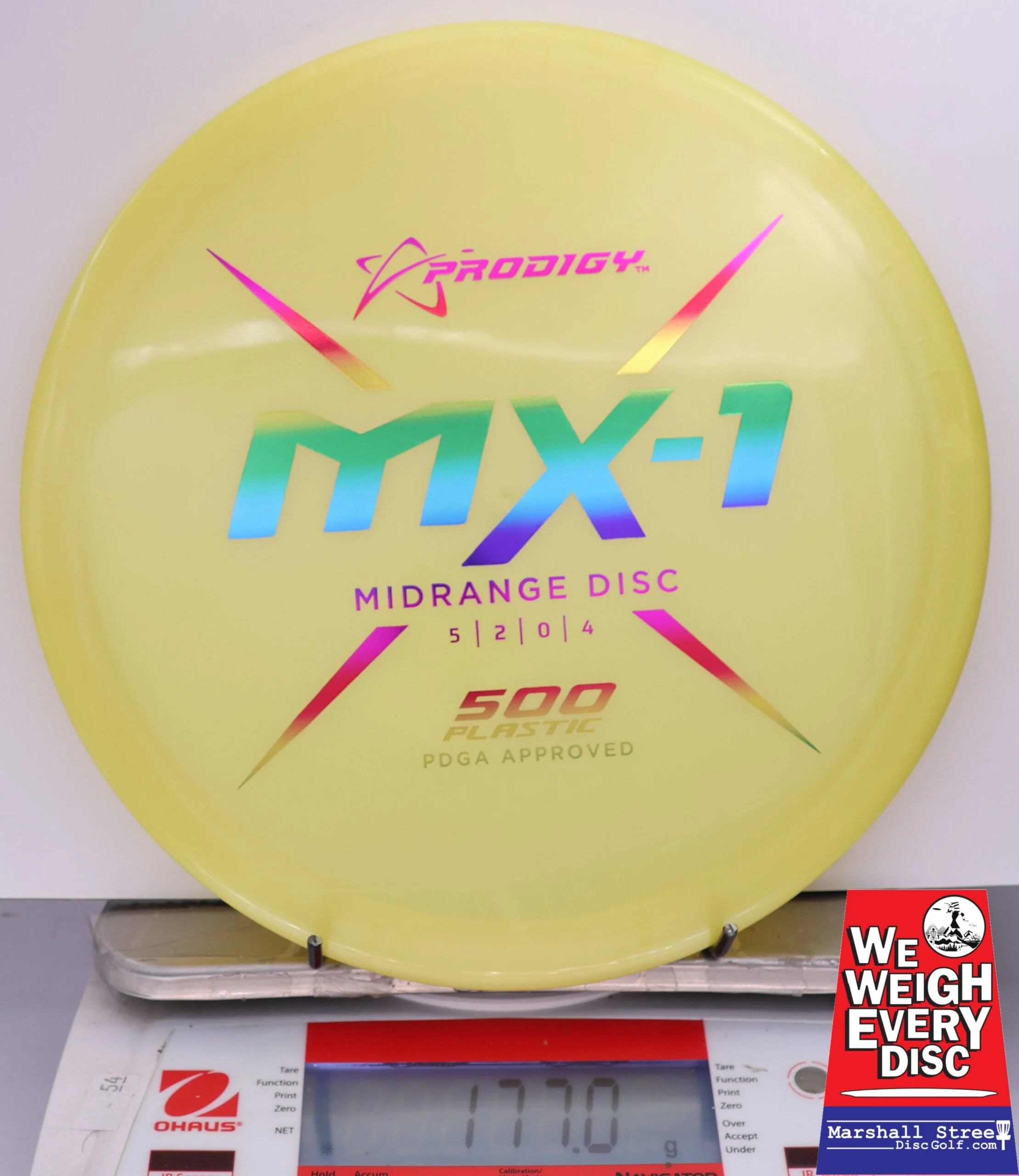 436467 Prodigy MX-1, 500 - #332 Yellow, 177