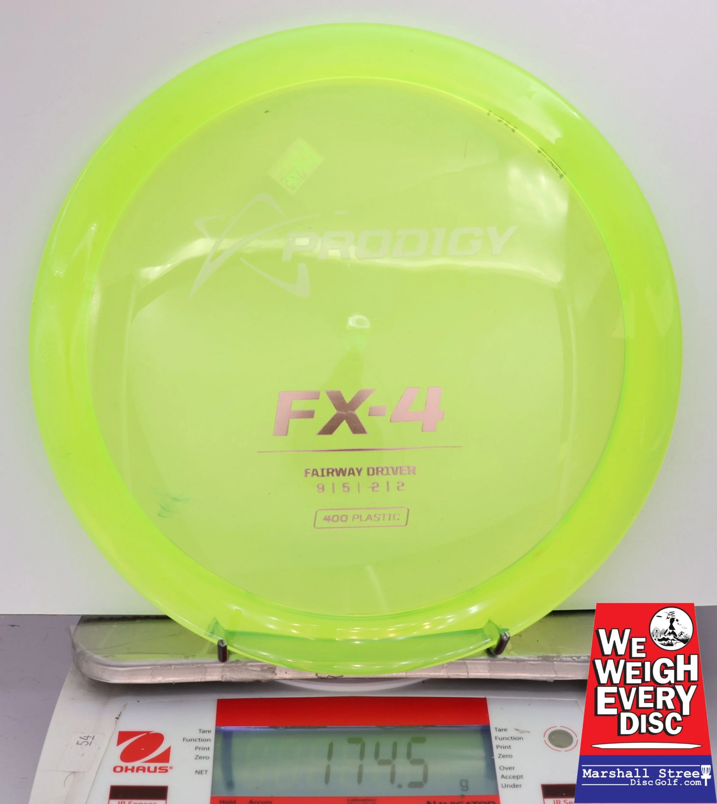436490 Prodigy FX-4, 400 - #325 Yellow, 175