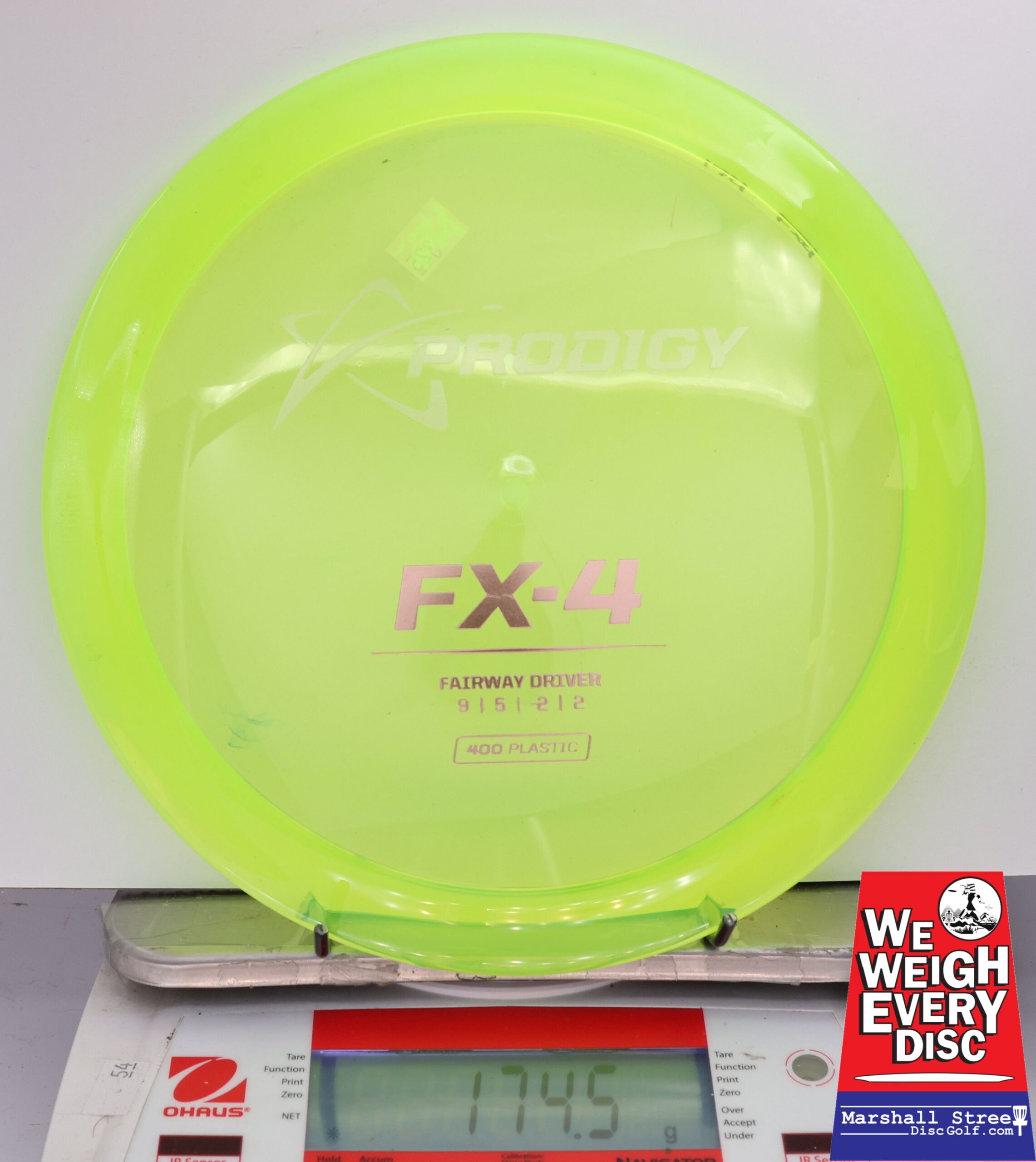 436490 Prodigy FX-4, 400 - #325 Yellow, 175