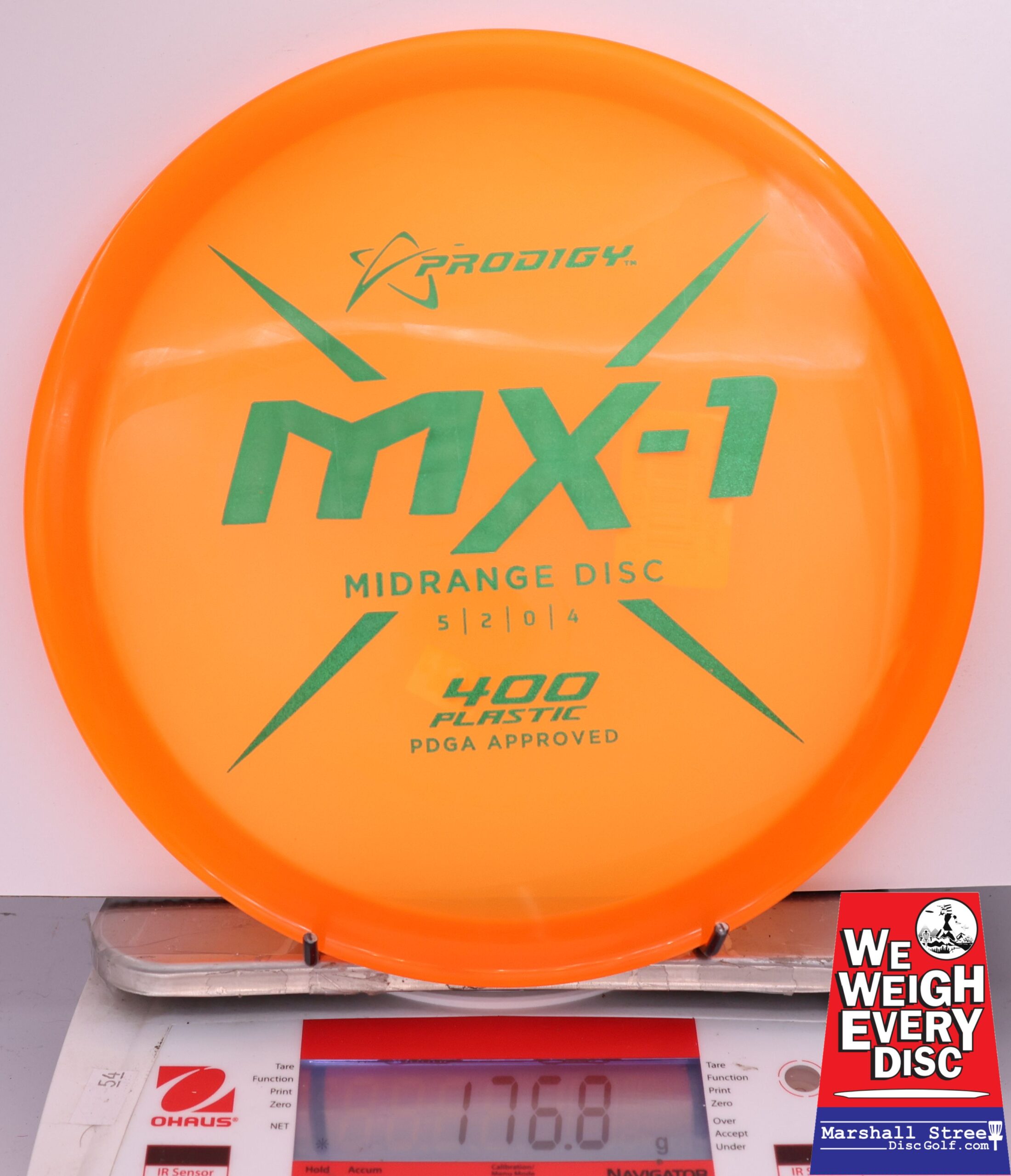 436557 Prodigy MX-1, 400 - #327 Orange, 177