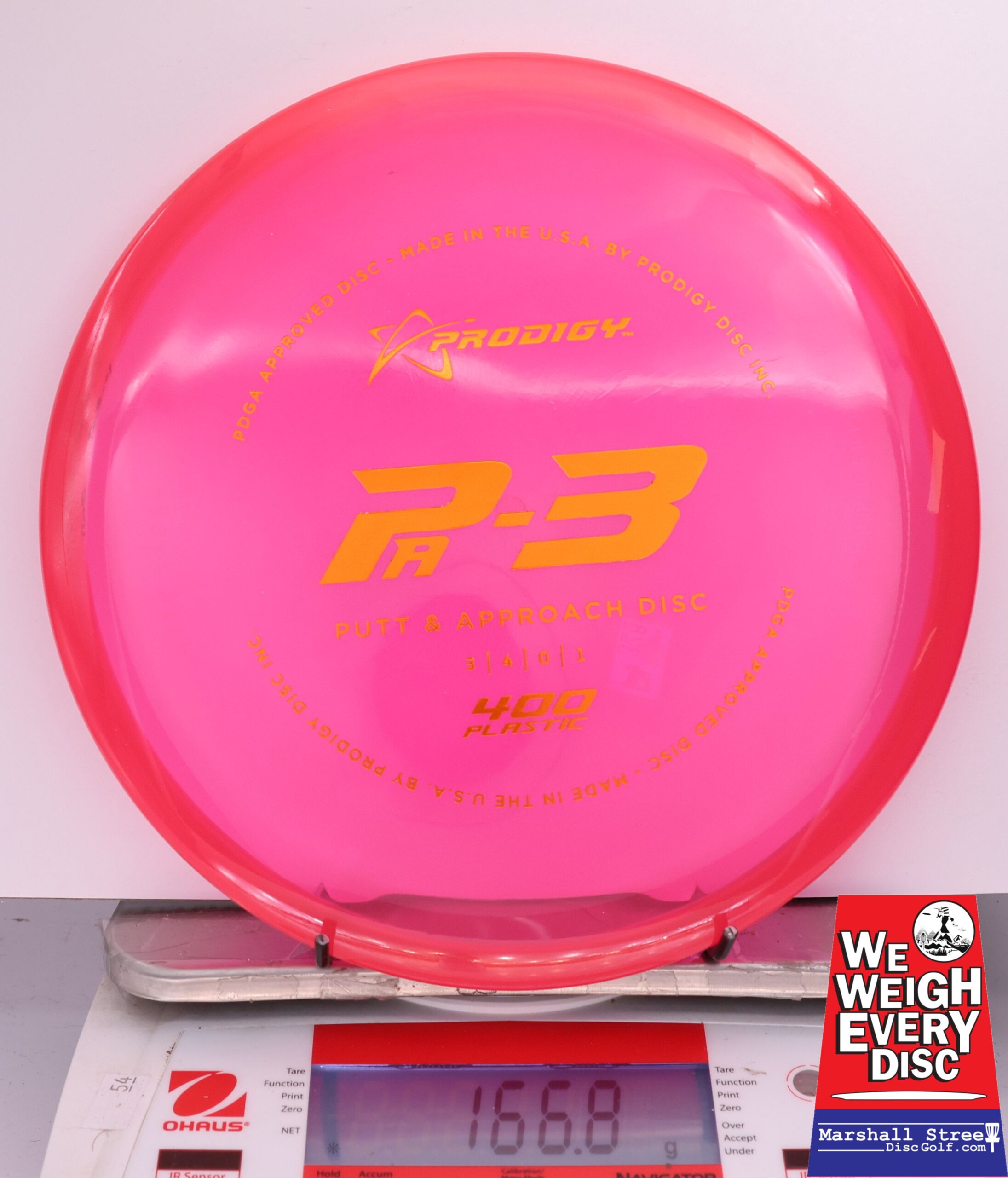 436598 Prodigy PA3, 400 - #328 RedPink, 167