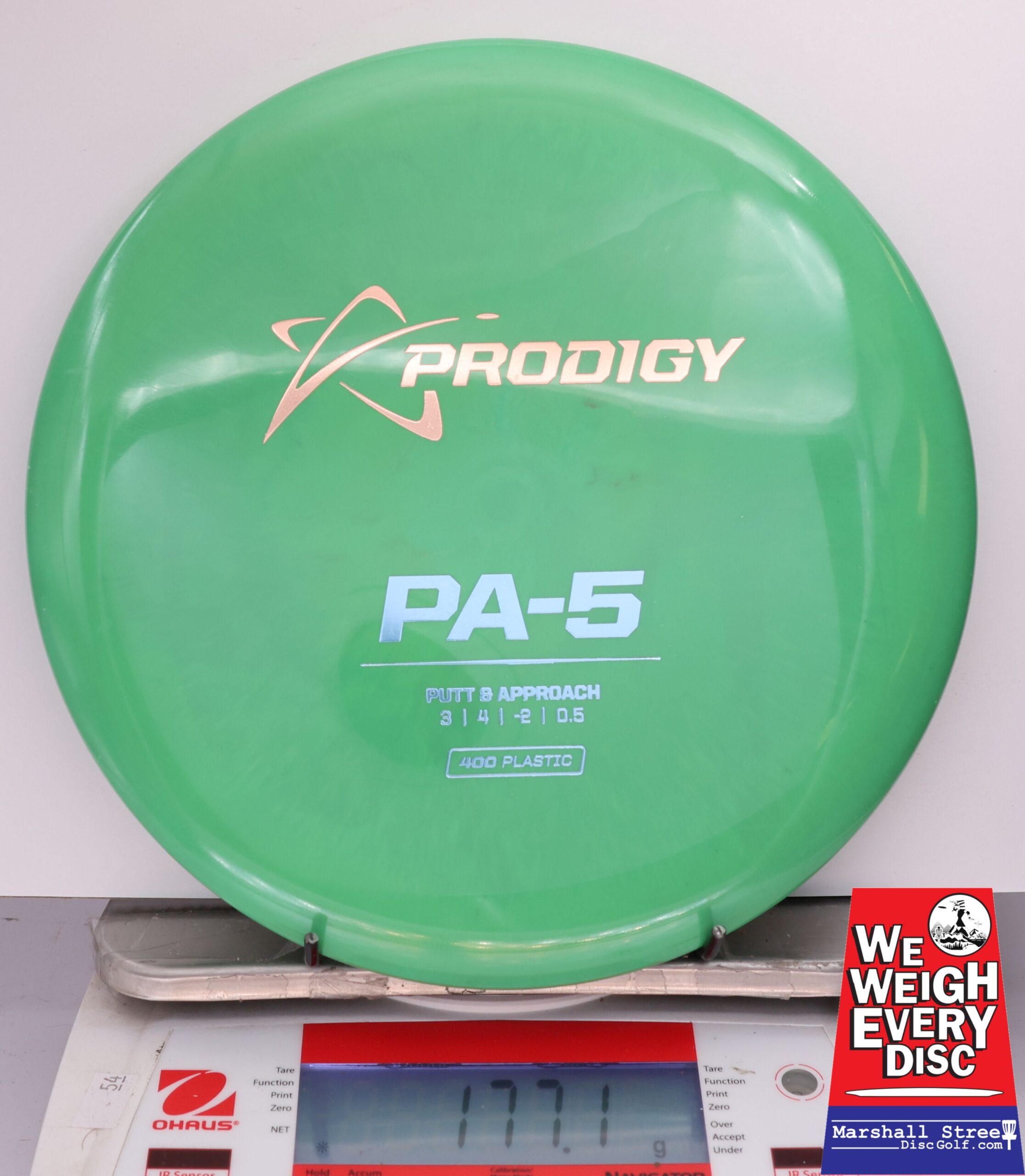 436634 Prodigy PA5, 400 - #323 Green, 177