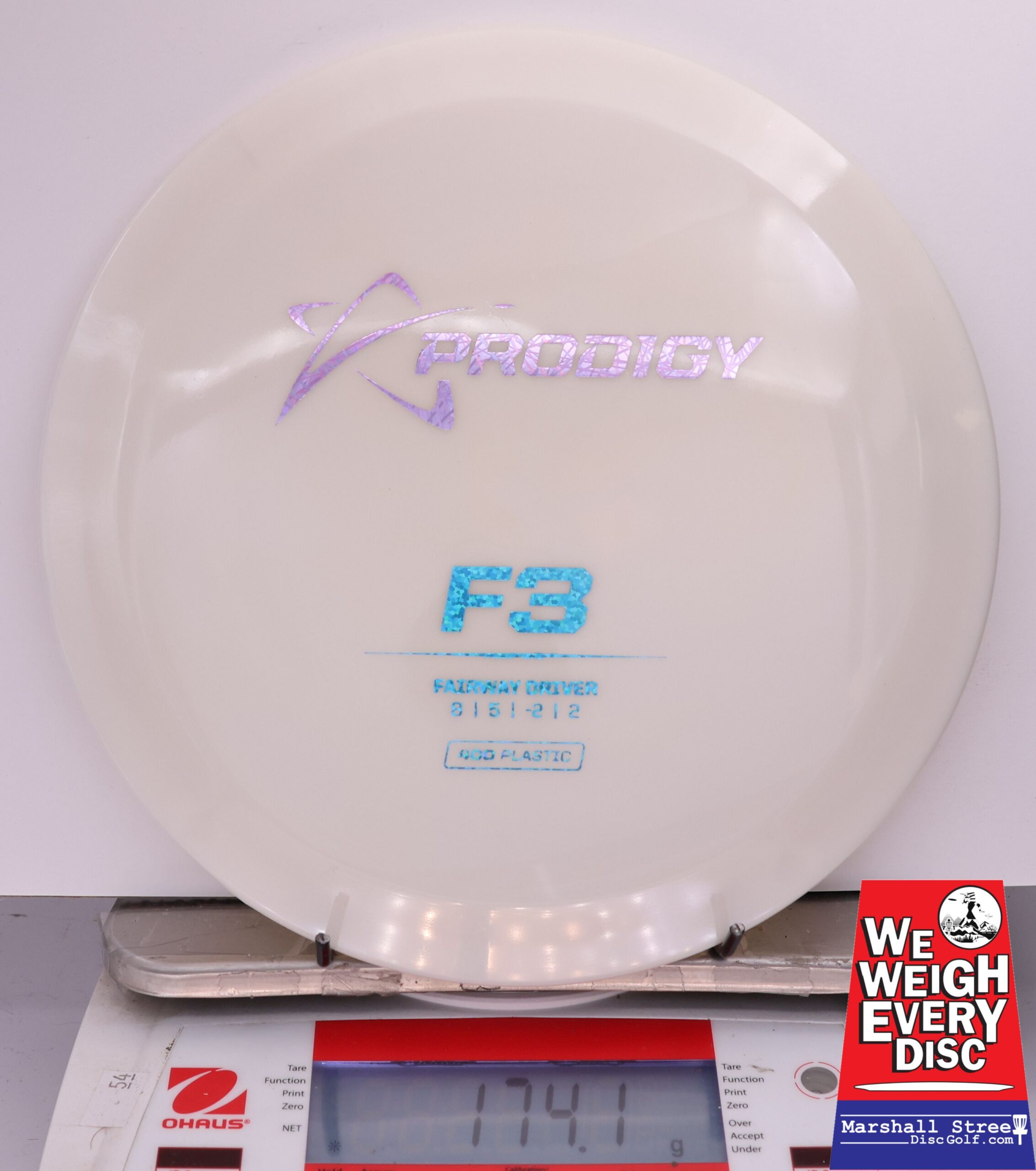 436651 Prodigy F3, 400 - #323 White, 174