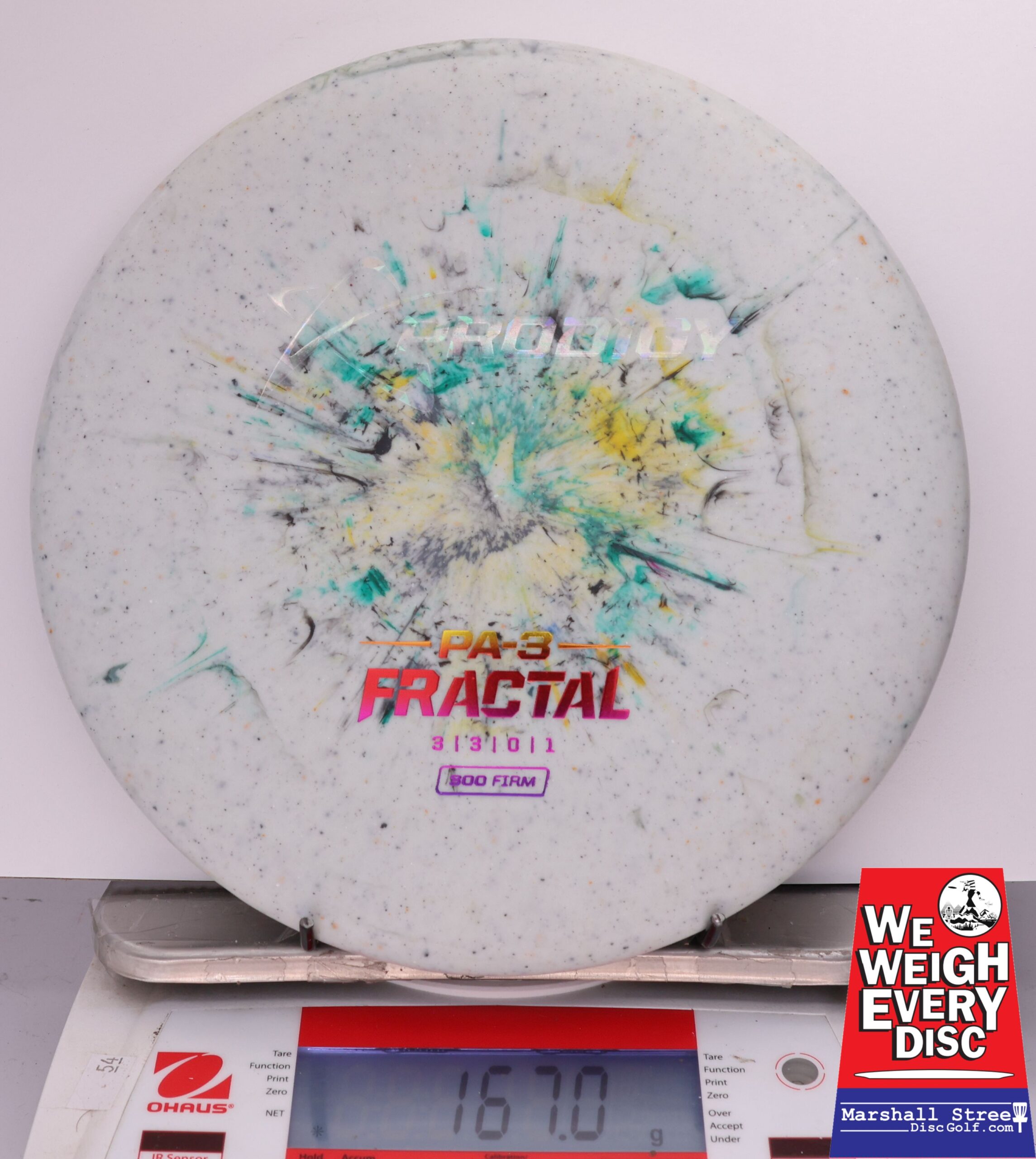 436692 Prodigy PA3, Fractal 300 Firm - #329 TealYellow, 167