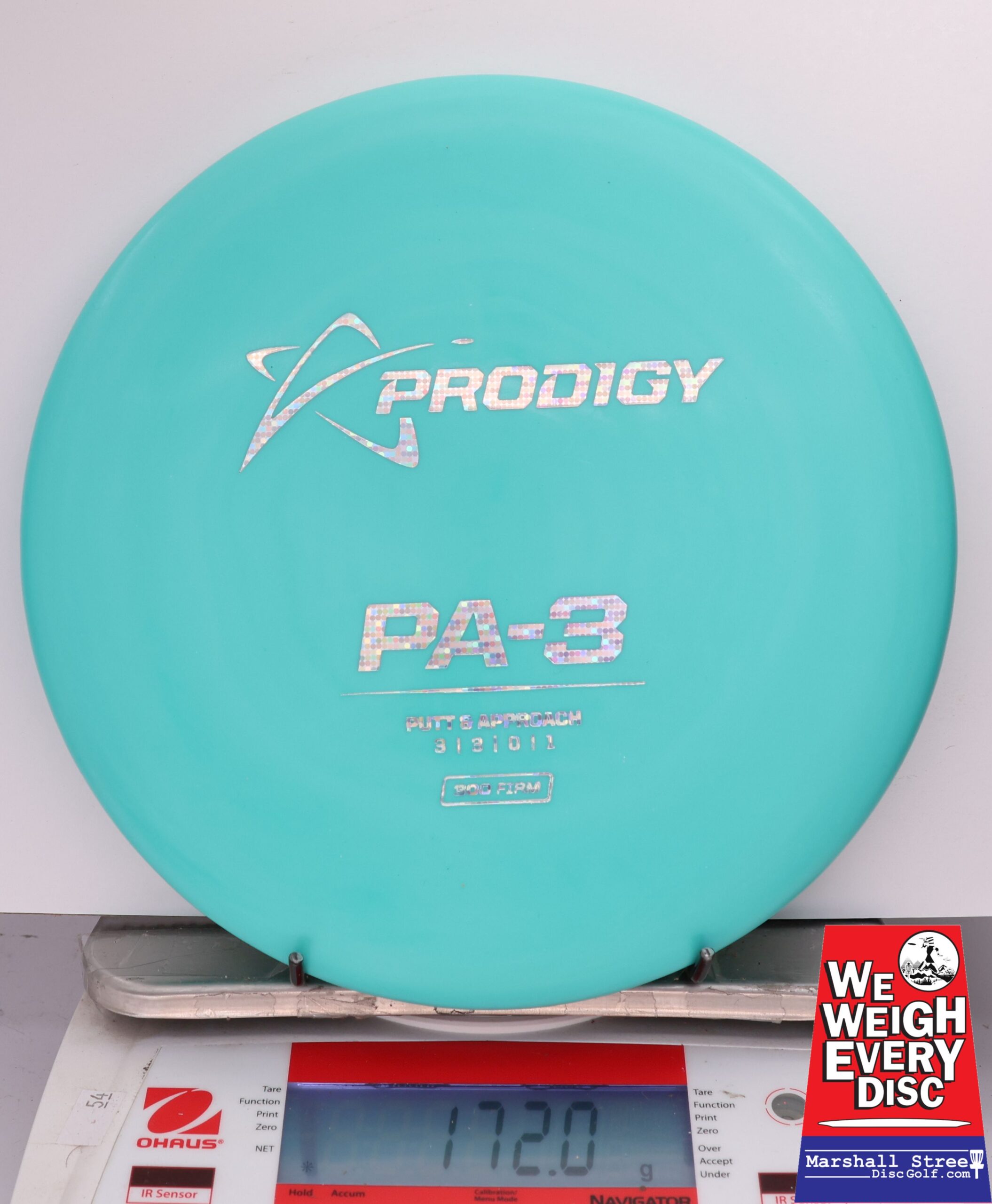 437087 Prodigy PA3, 300 Firm - #325 Aqua, 172