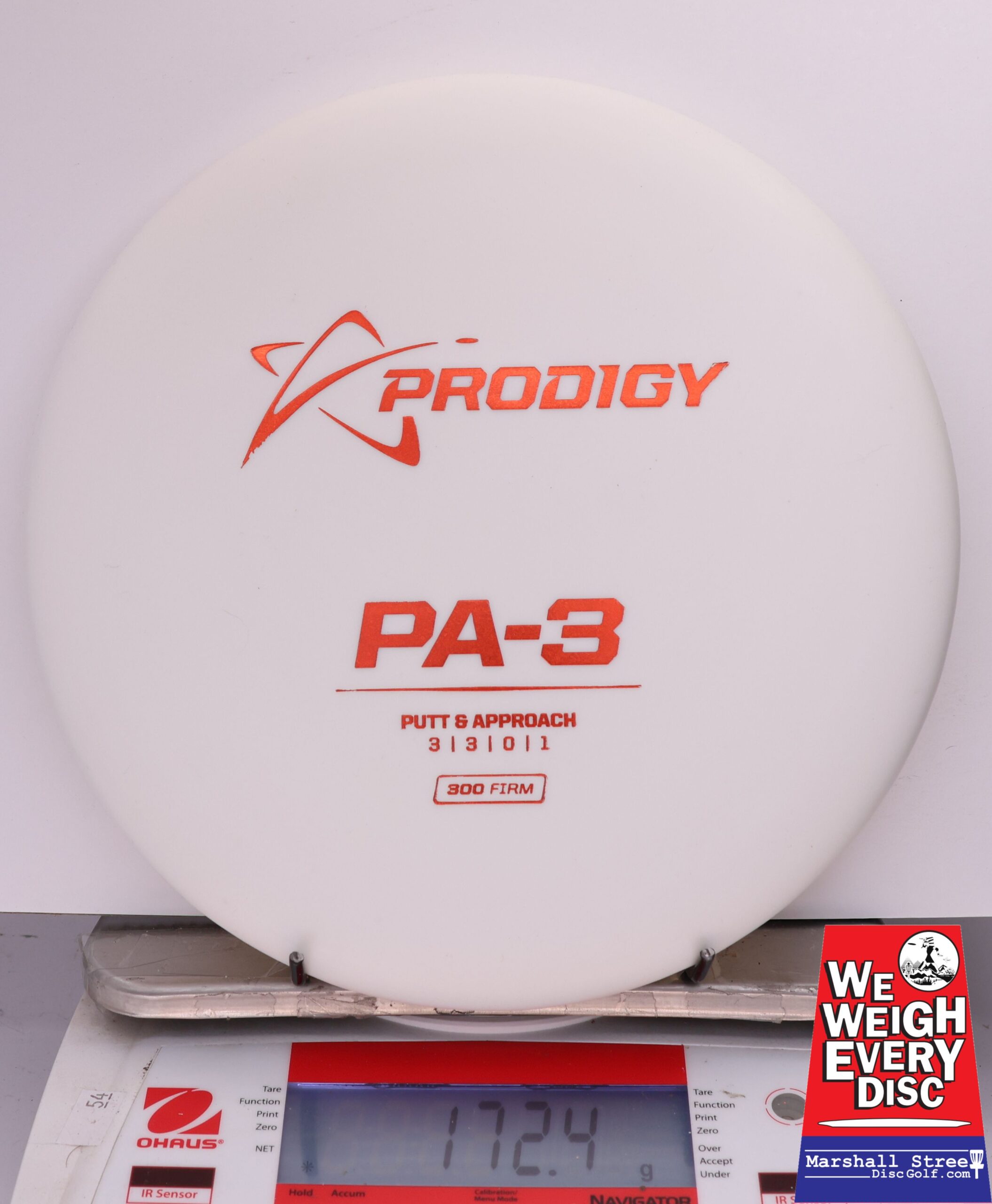 437094 Prodigy PA3, 300 Firm - #332 White, 172