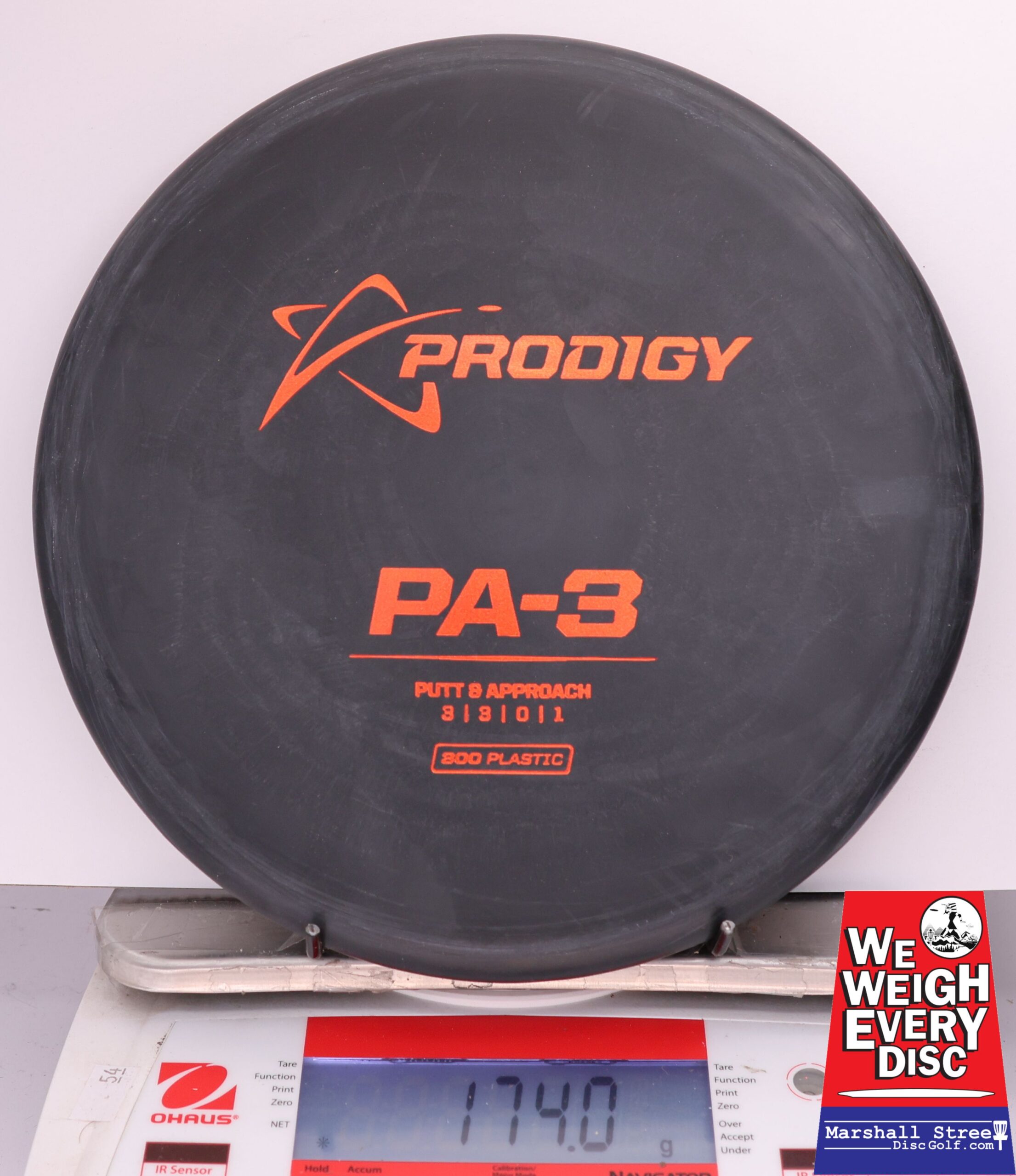 437138 Prodigy PA3, 300 - #332 Black, 174