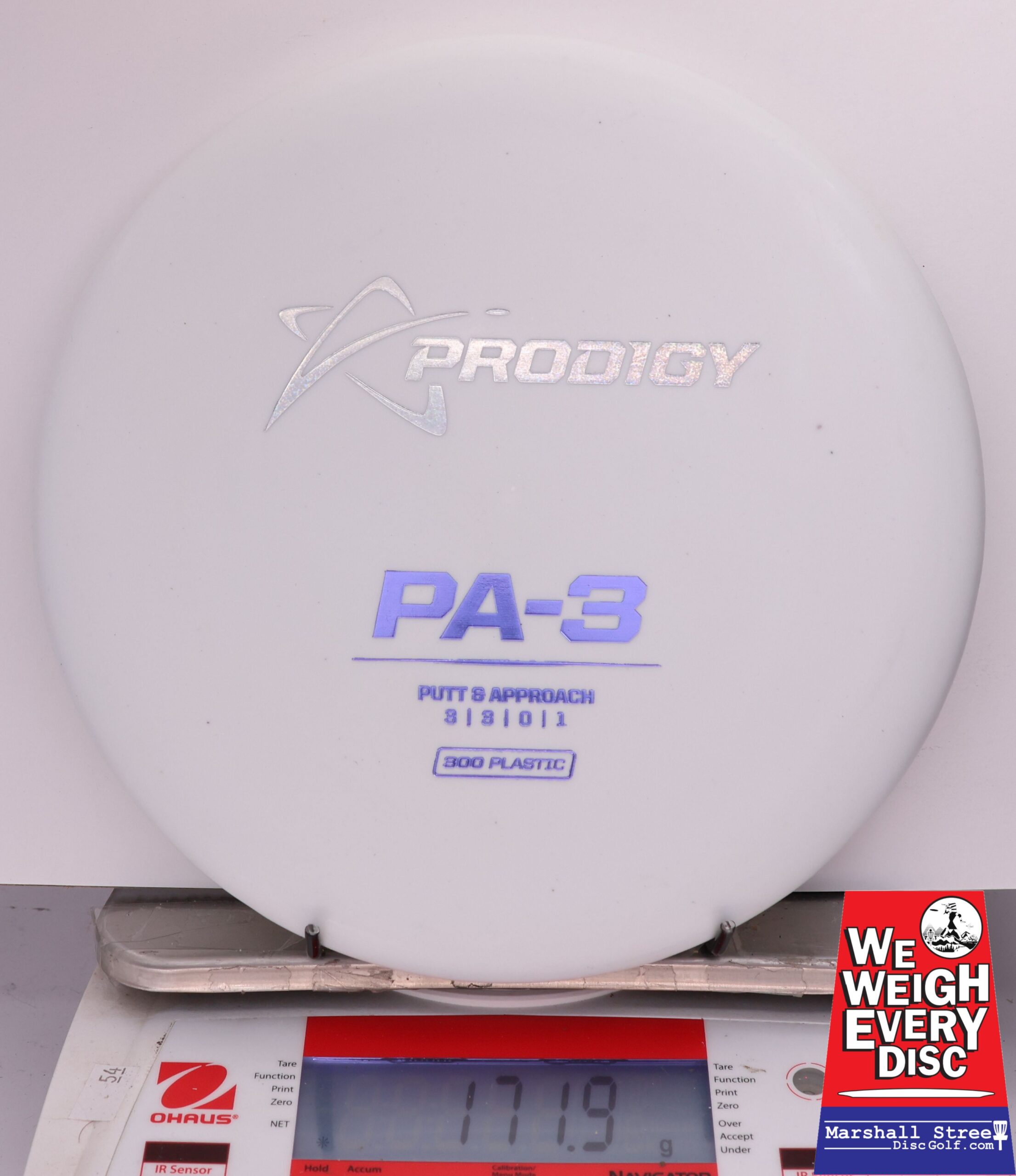 437152 Prodigy PA3, 300 - #346 White, 172